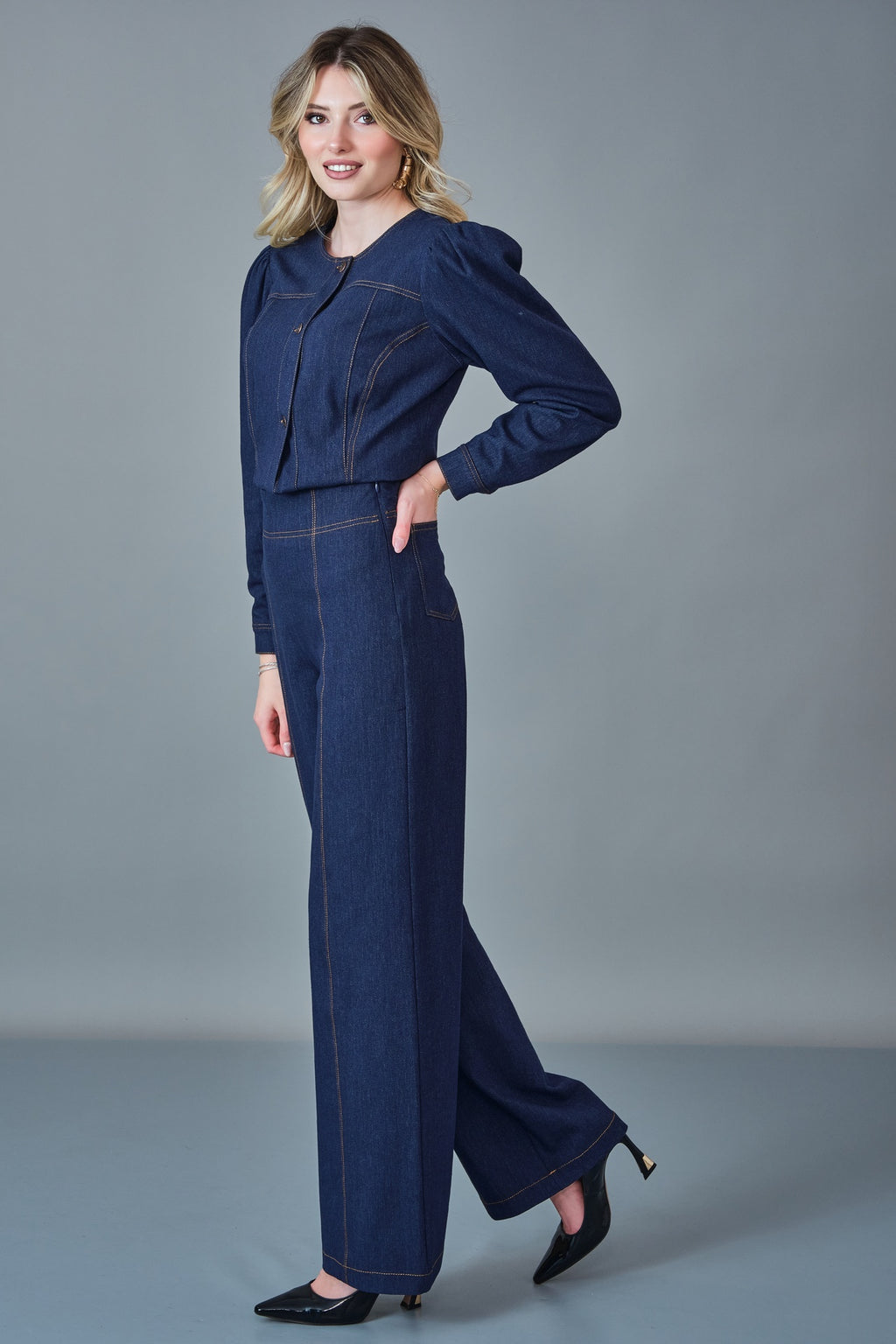 Diagonal - Regular Size Trousers (DGN27K90209)