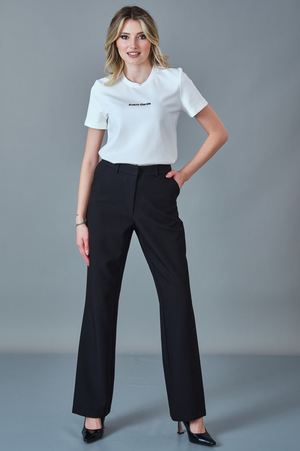 Diagonal - Regular Size Trousers (DGN27K90217)