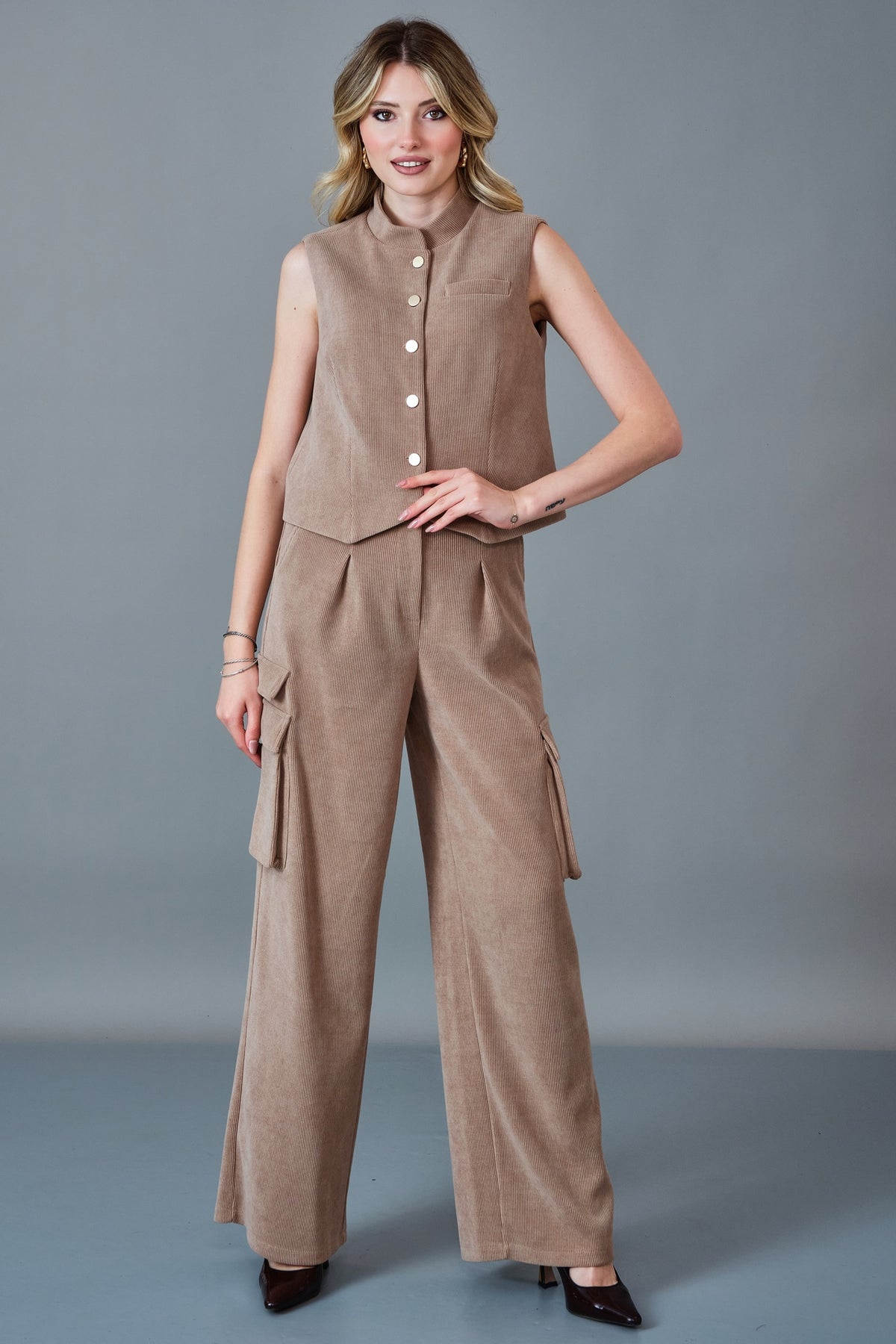 Diagonal - Regular Size Waistcoat (DGN27K90906)