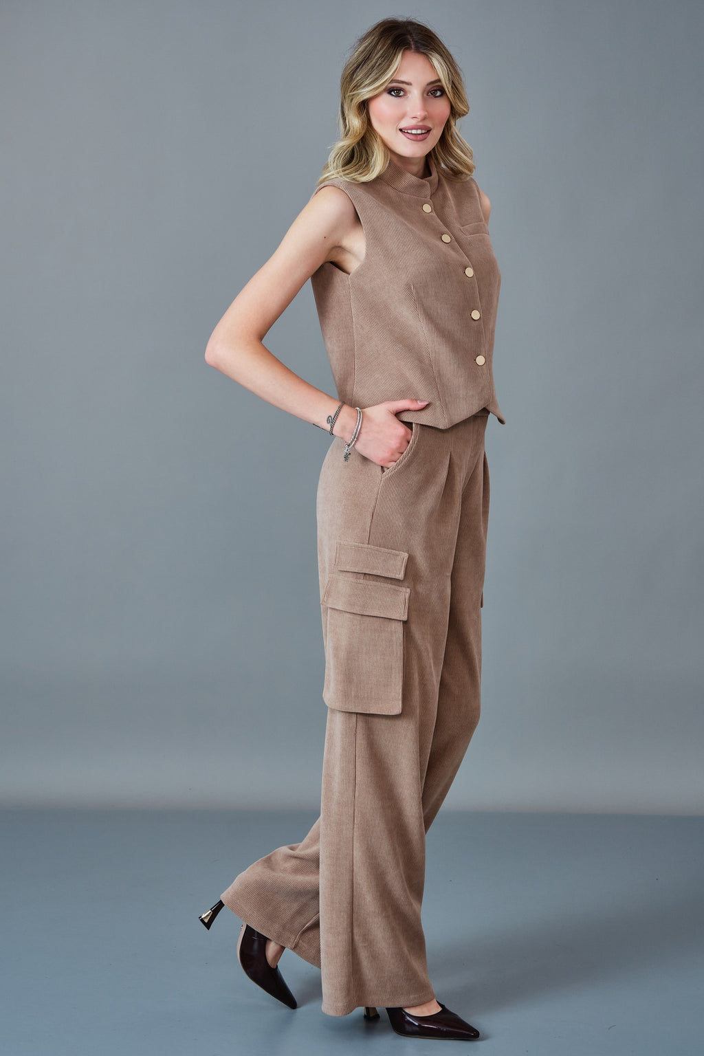 Diagonal - Regular Size Waistcoat (DGN27K90906)
