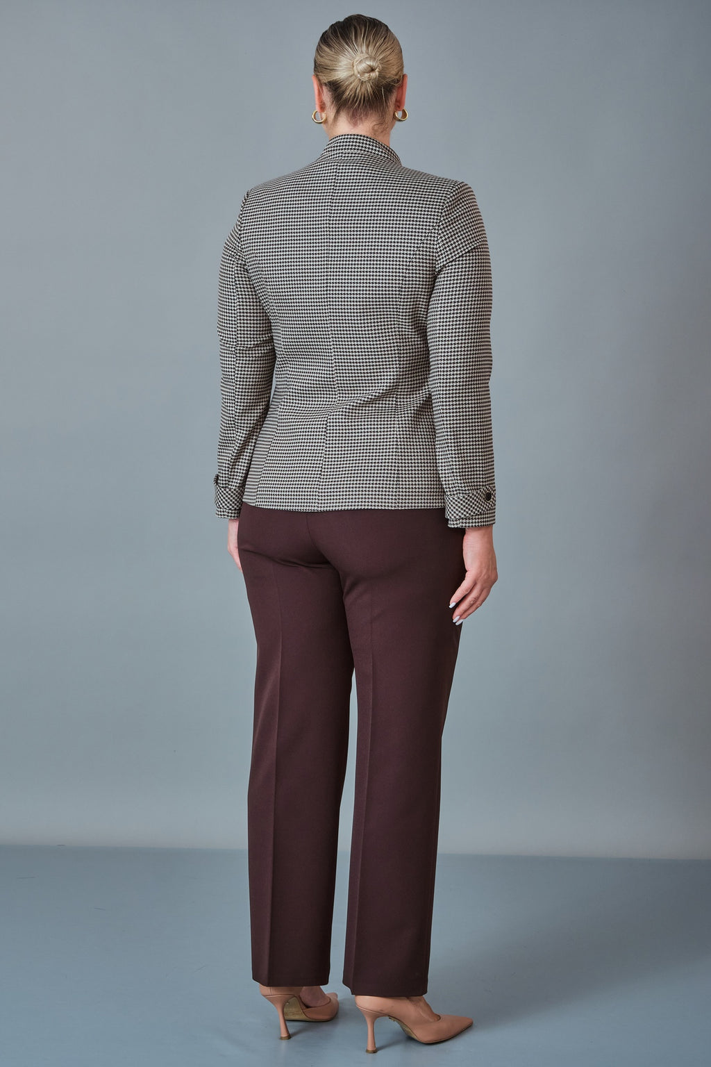 Hatunca - Plus Size Suit (HTC27K184223BB) - 8690200256721