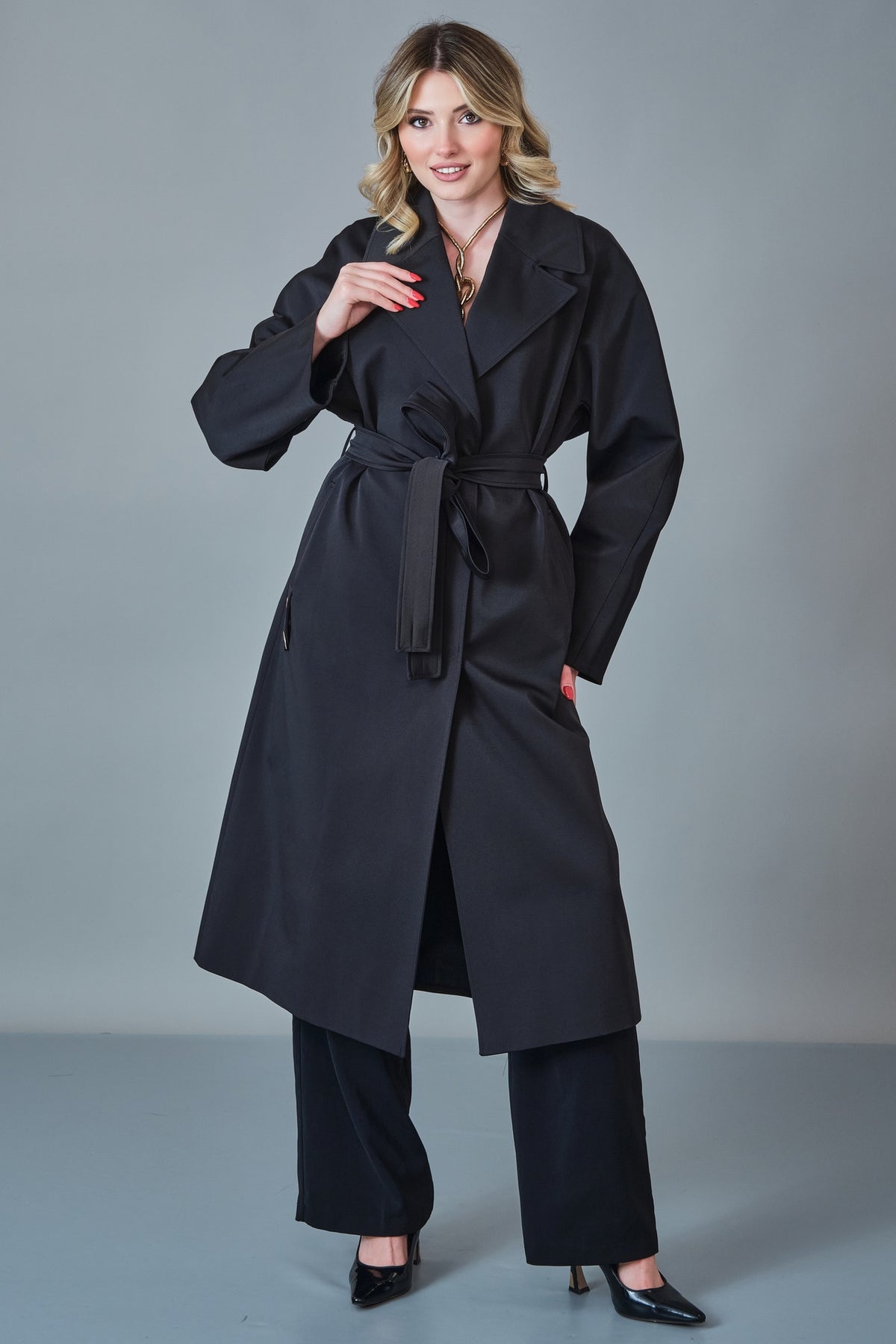 Renata - Regular Size Trench Coat (REN27KP4068)