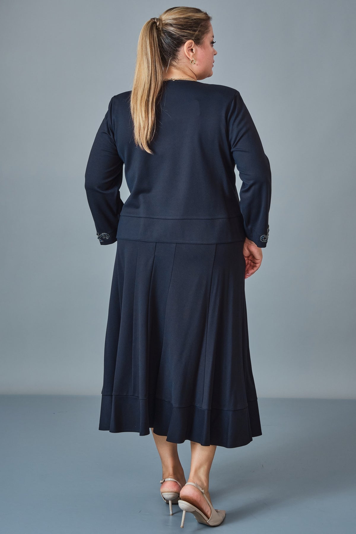 Gumanize - Plus Size Suit (GMZTK357-7778) - 8690200257261