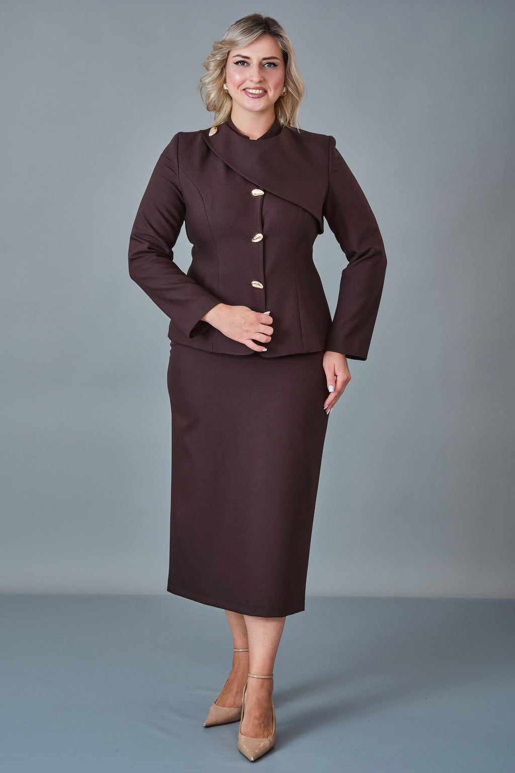 Dayi - Plus Size Suit (BDY27K44431-31599-576) - 8690200257322