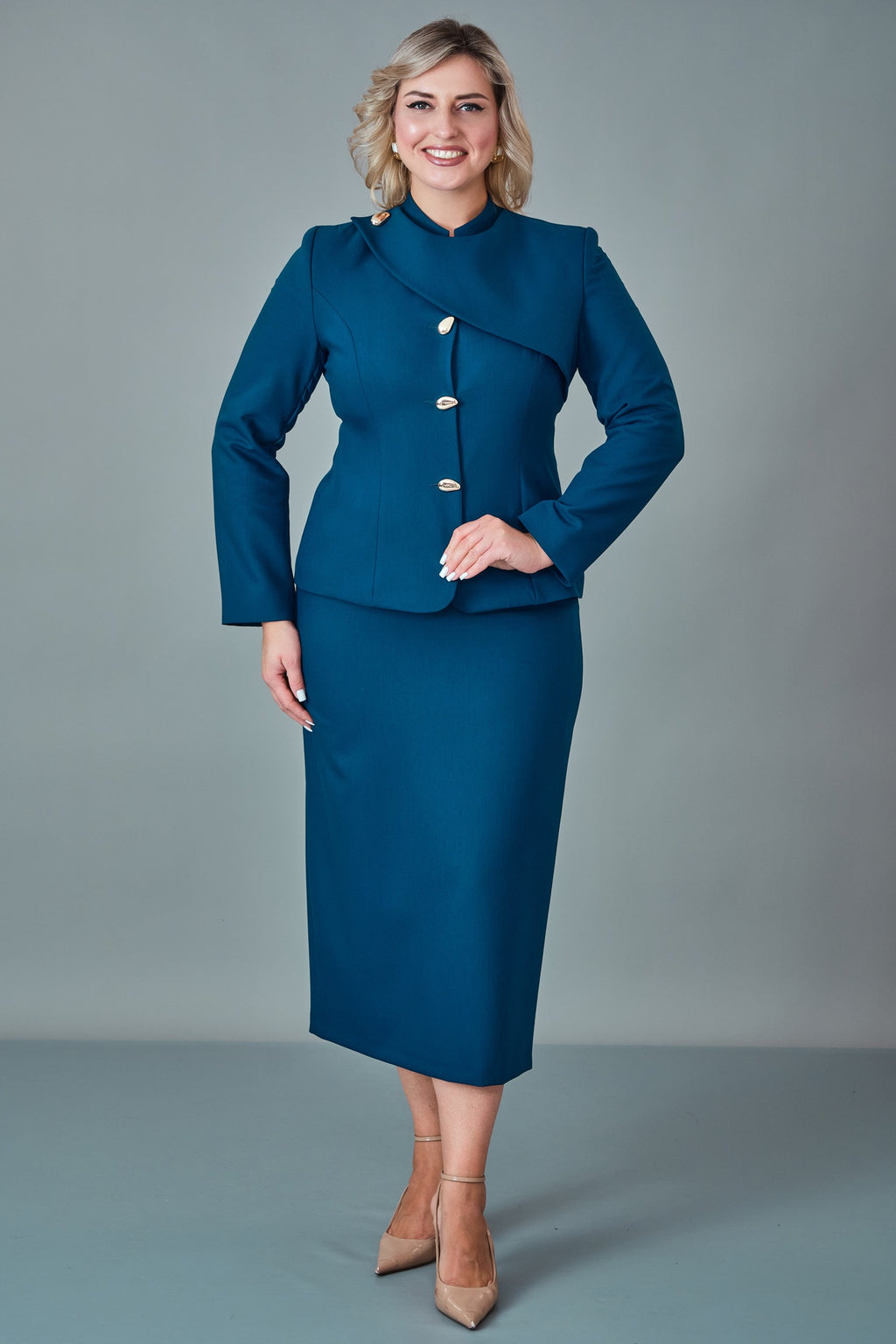 Dayi - Plus Size Suit (BDY27K44431-31599-576) - 8690200257339
