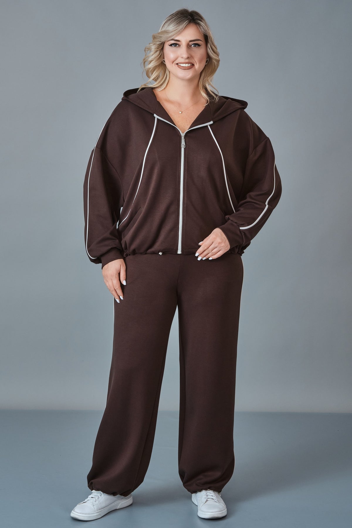 Salkim - Plus Size Suit (SAL27K66560BB)