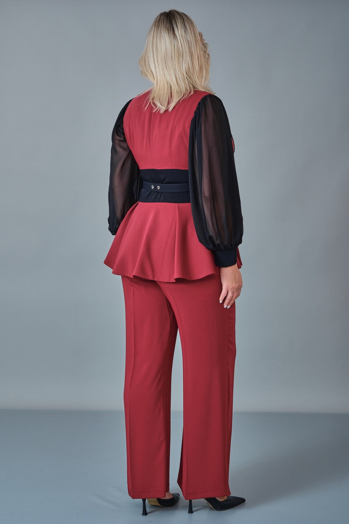 Qne Tu - Plus Size Suit (QNE27K5185BB) - 8690200257629