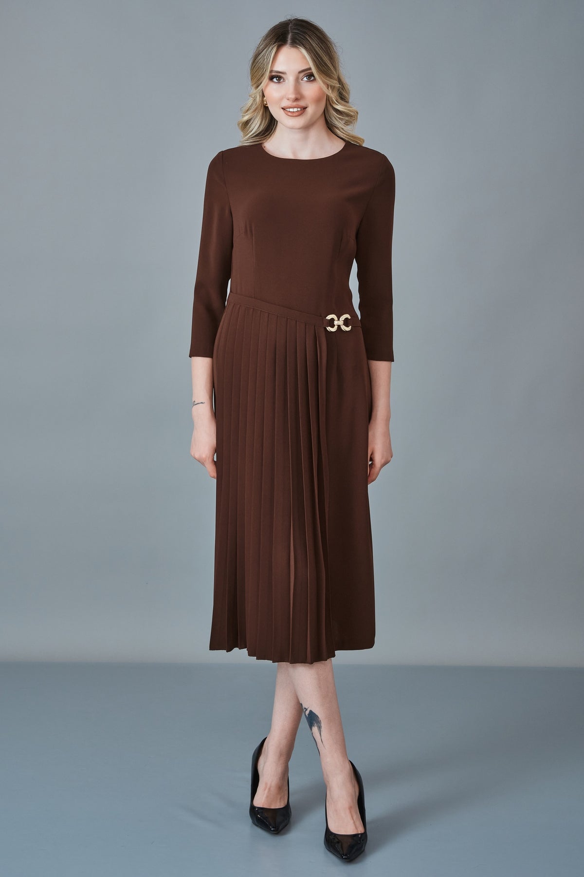 Qm - Regular Size Dress (QM.K27.ELB.QE445) - 8690200257858