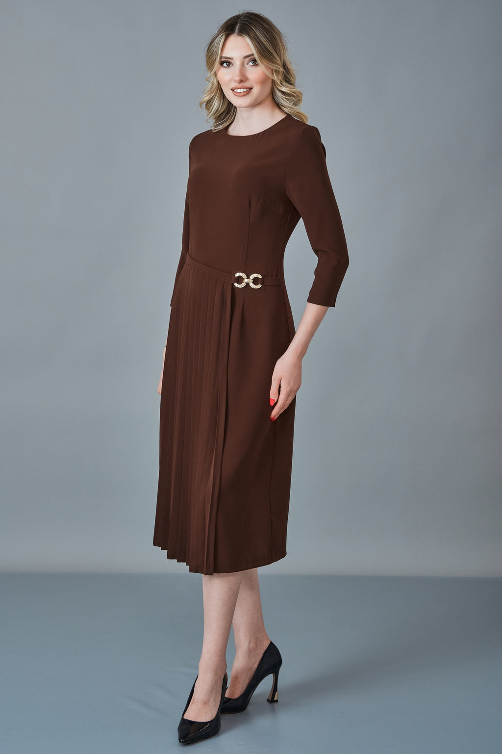 Qm - Regular Size Dress (QM.K27.ELB.QE445) - 8690200257858