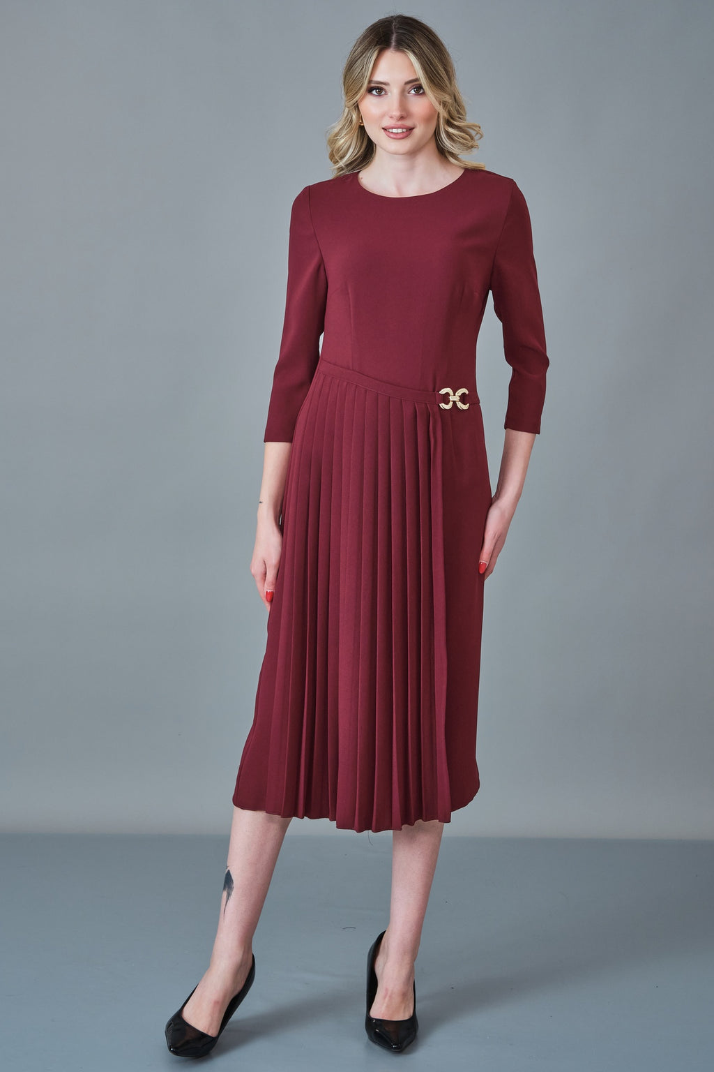 Qm - Regular Size Dress (QM.K27.ELB.QE445) - 8690200257865