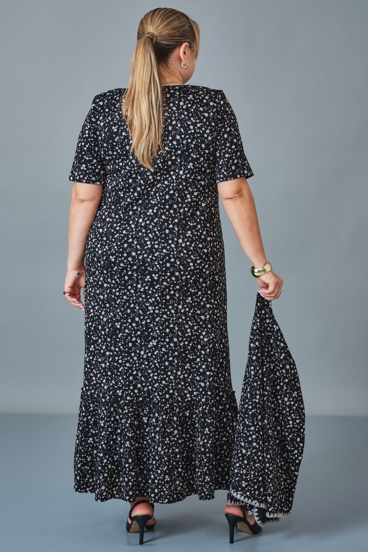 Gumanize - Plus Size Dress (GMZ2027-22-8496) - 8690200258077