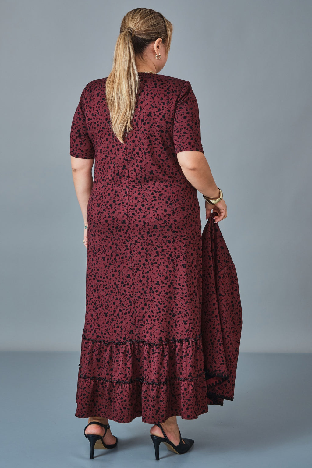 Gumanize - Plus Size Dress (GMZ2027-22-8496) - 8690200258107
