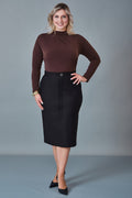 Elitline - Plus Size Skirt (ELT27K2-01-4038)
