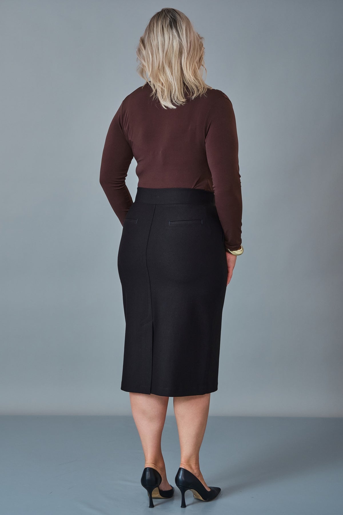 Elitline - Plus Size Skirt (ELT27K2-01-4038)