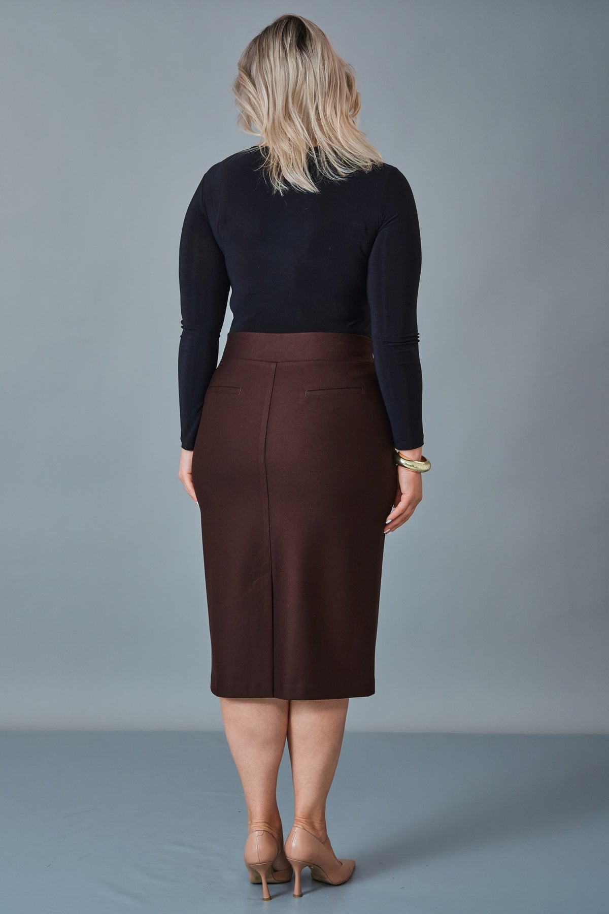 Elitline - Plus Size Skirt (ELT27K2-01-4038)