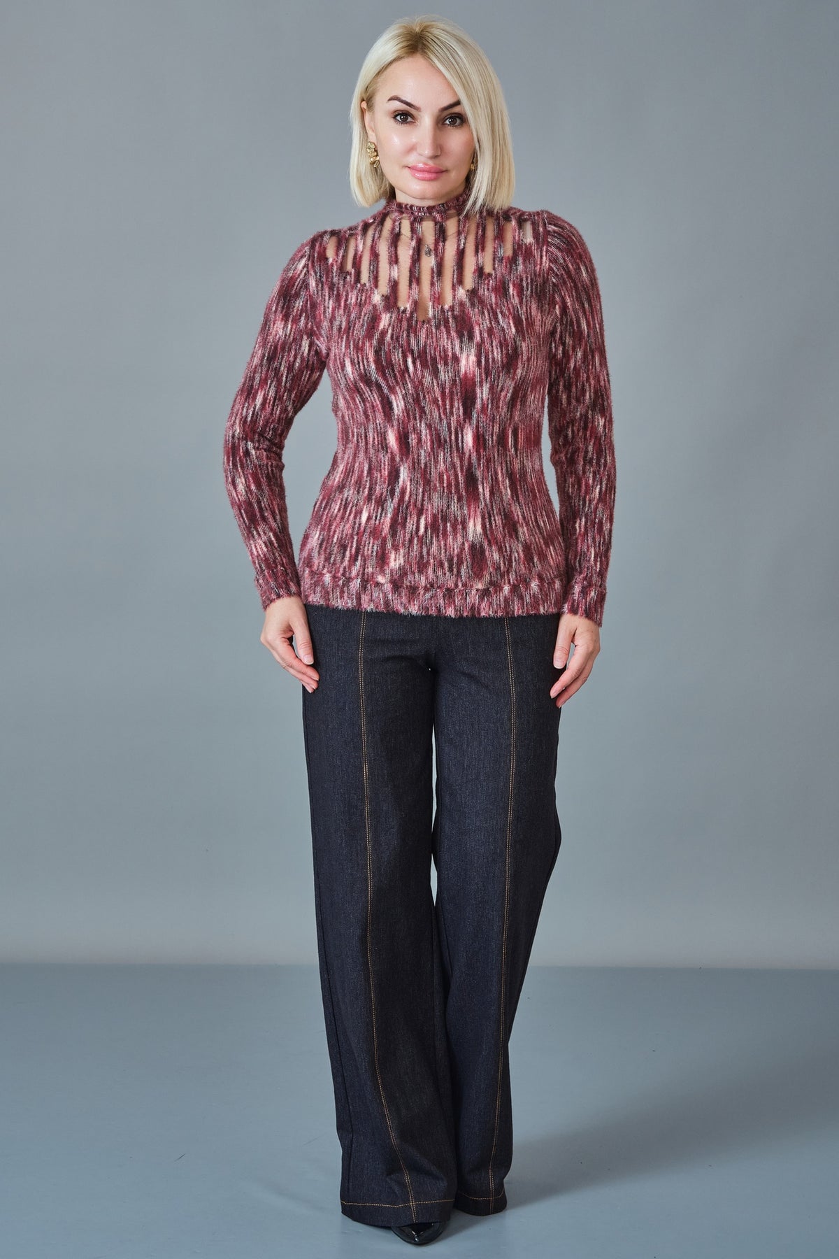 Vedi - Regular Size Blouse (VED27K8028) - 8690200258282