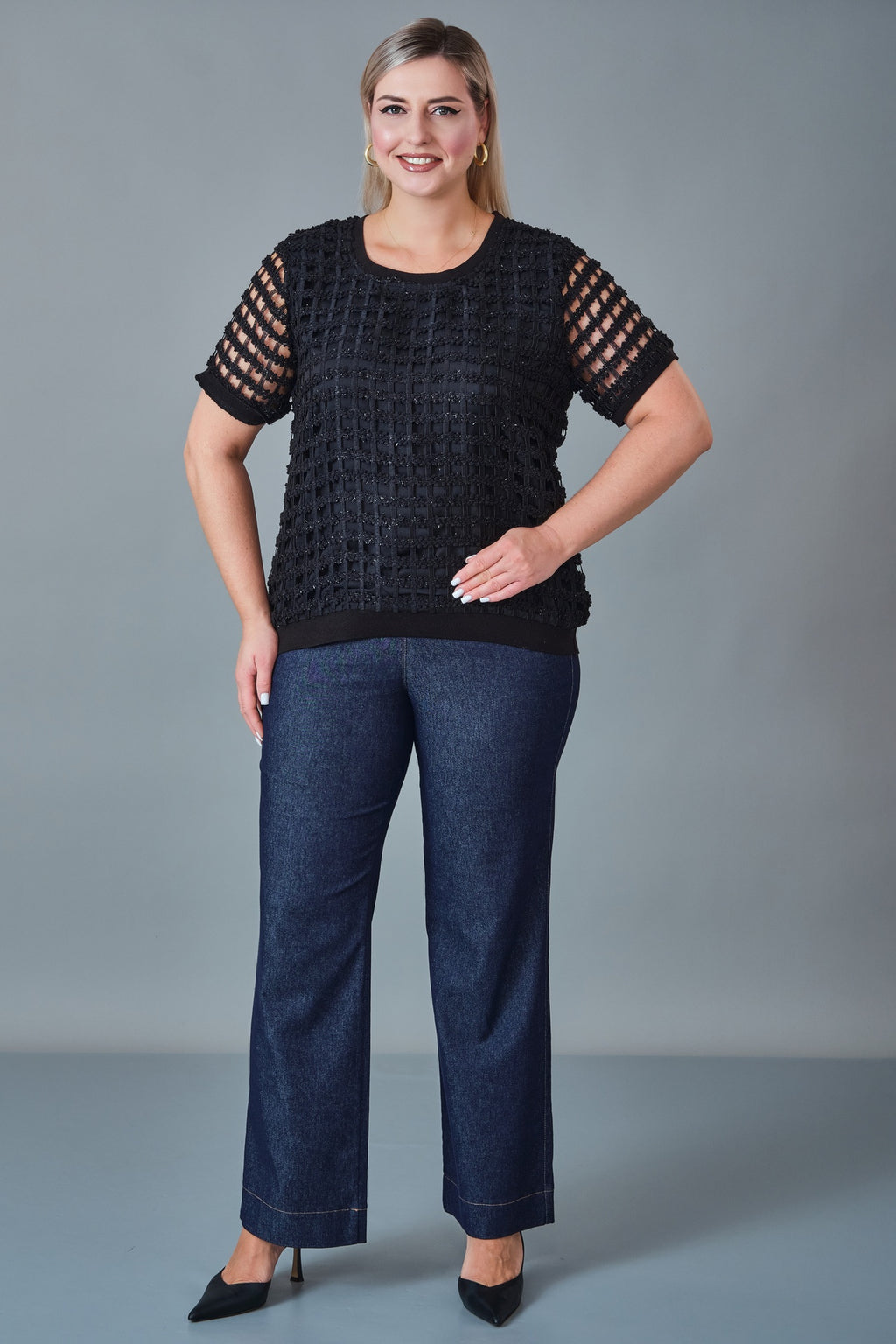 Xlife - Plus Size Blouse (XLF27K8077) - 8690200258329