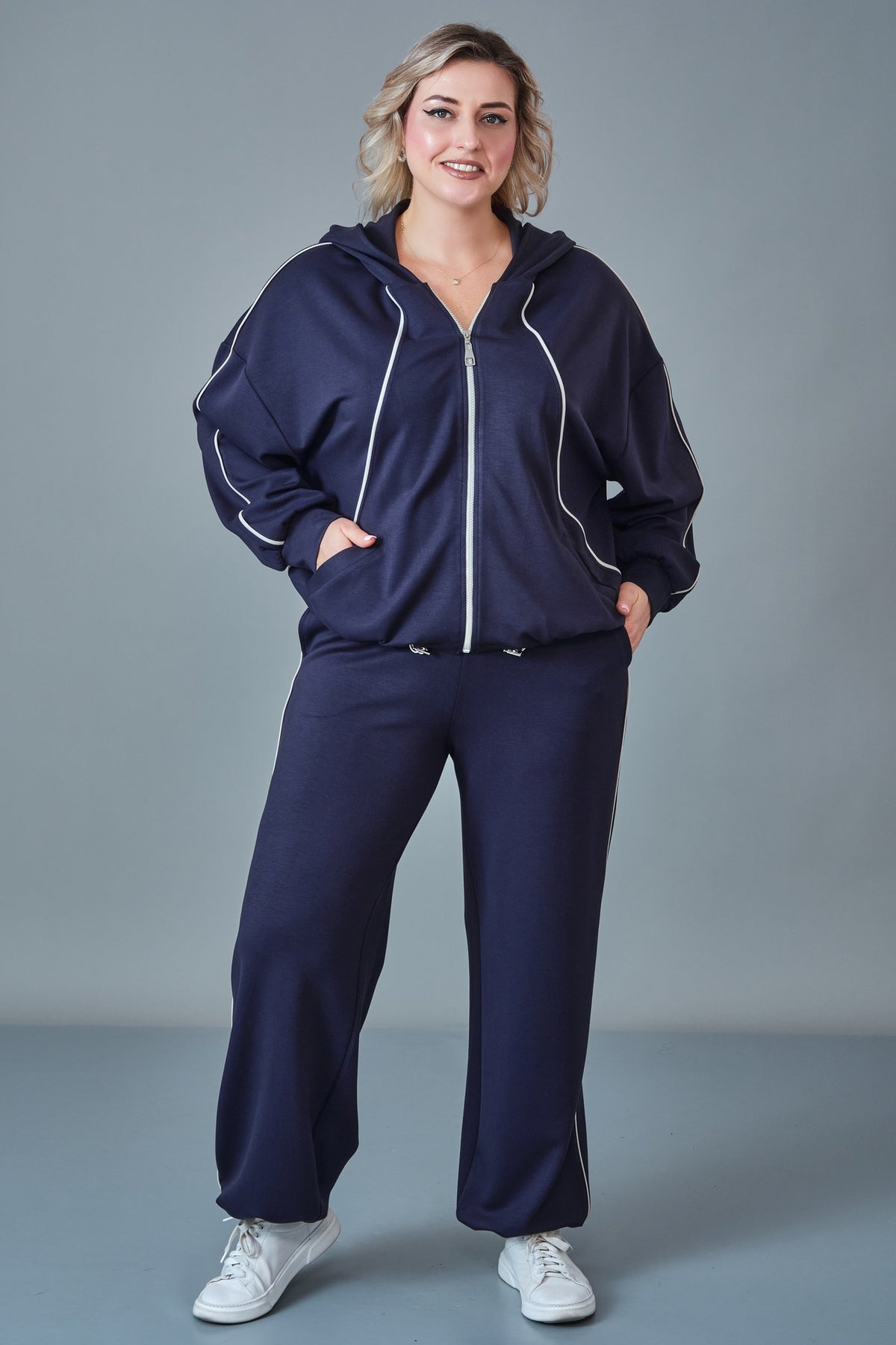 Salkim - Plus Size Suit (SAL27K66560BB)