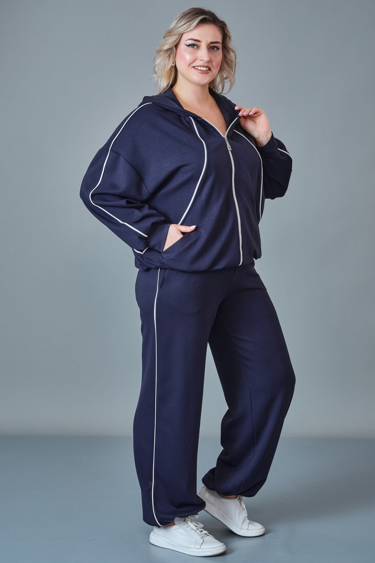 Salkim - Plus Size Suit (SAL27K66560BB)