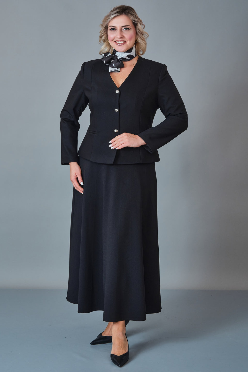 Meira - Plus Size Suit (MEI27K8645) - 8690200258497