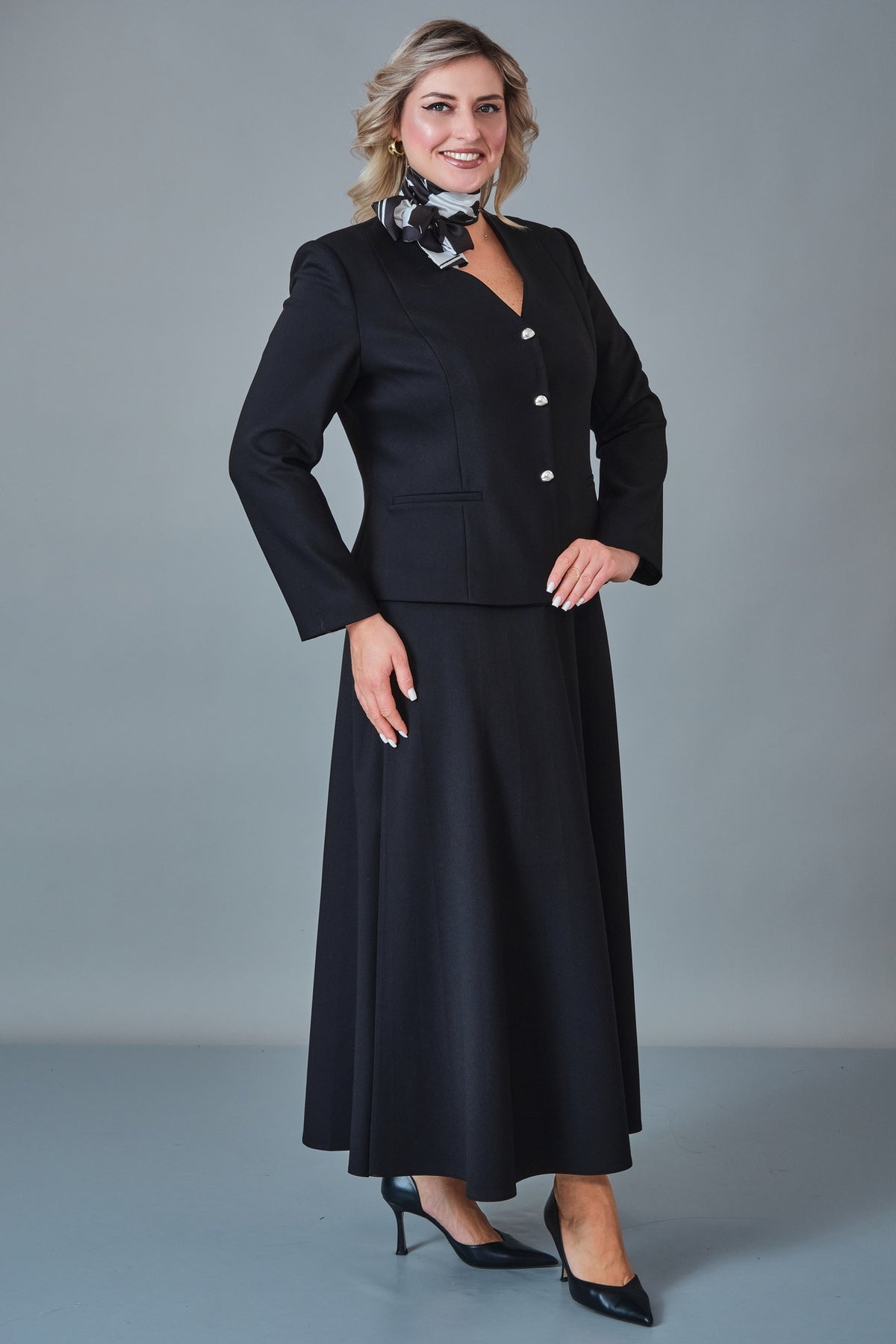 Meira - Plus Size Suit (MEI27K8645) - 8690200258497