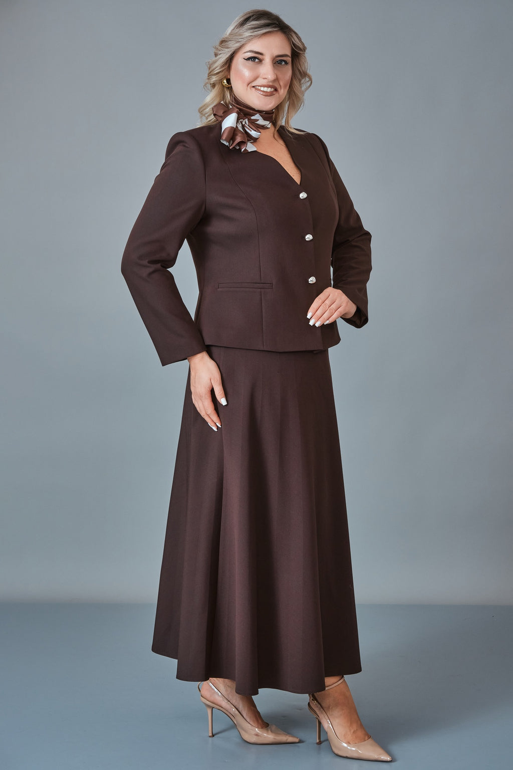 Meira - Plus Size Suit (MEI27K8645) - 8690200258503