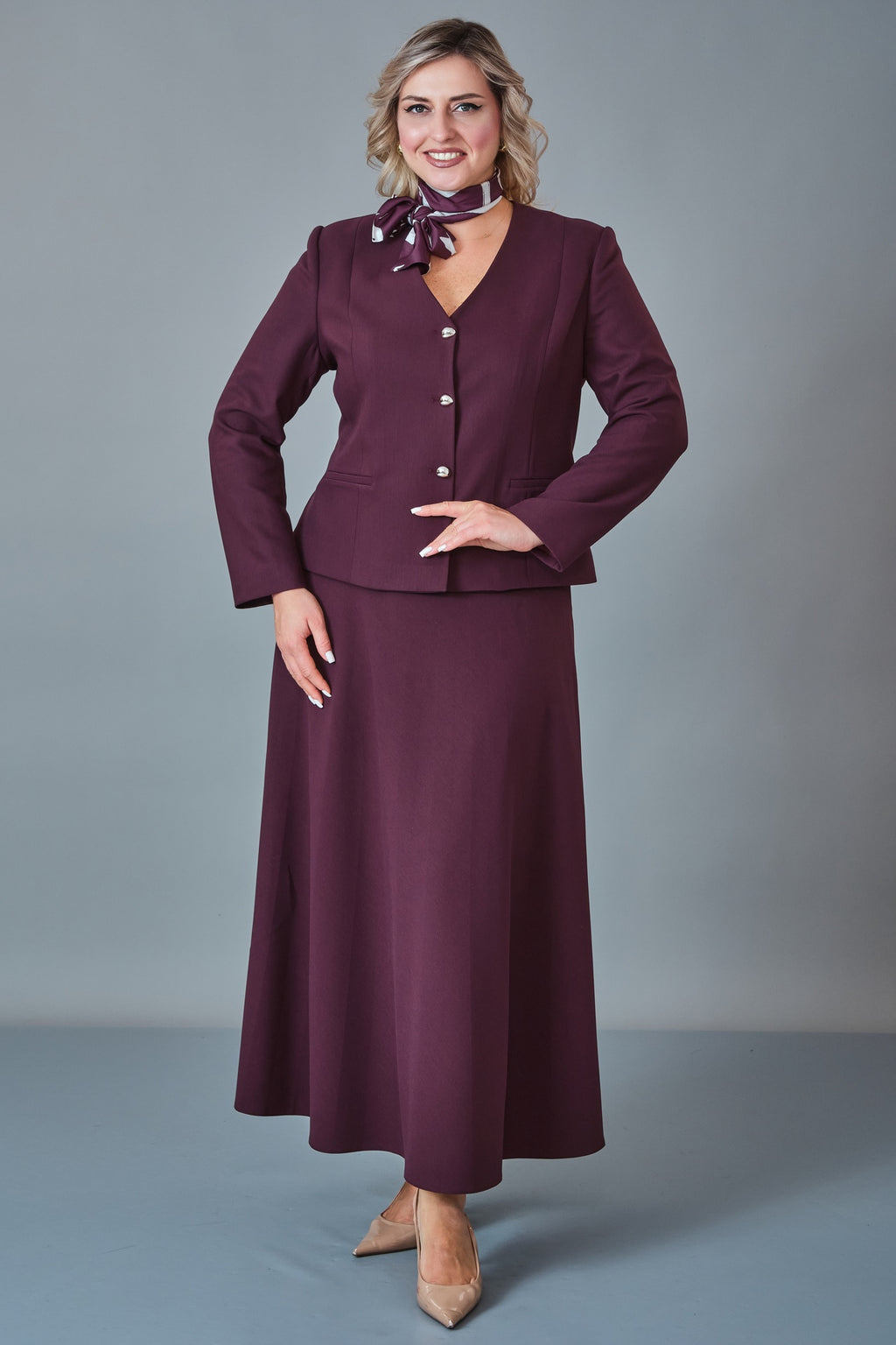 Meira - Plus Size Suit (MEI27K8645) - 8690200258510