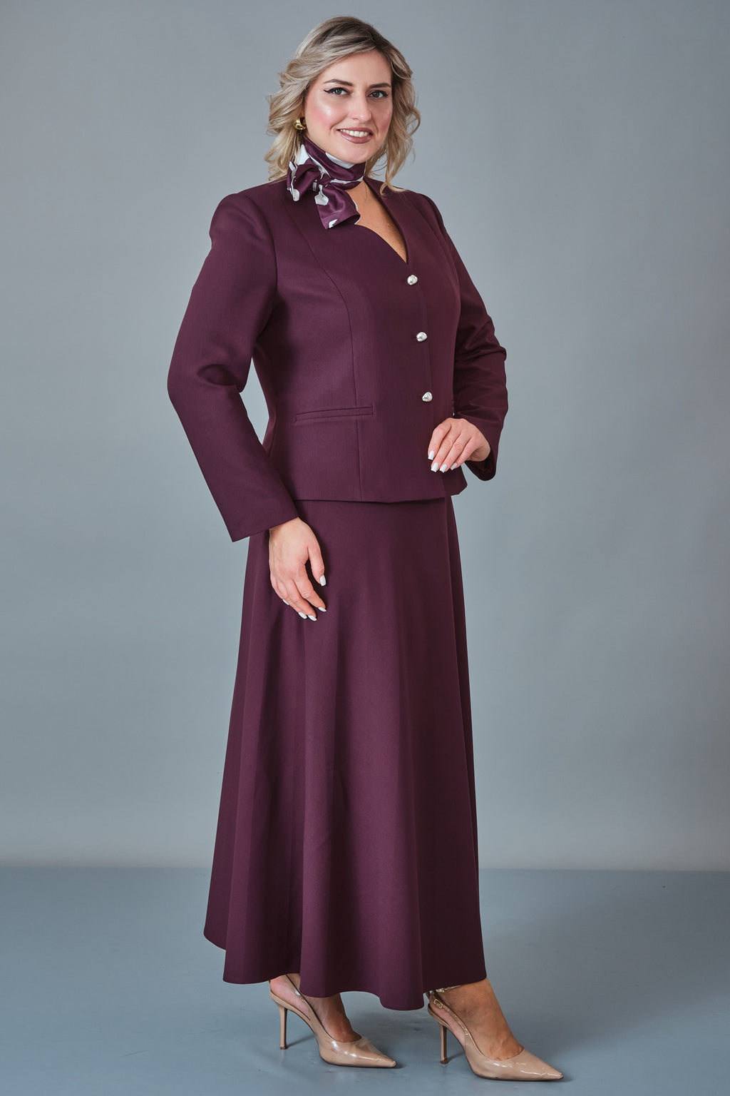Meira - Plus Size Suit (MEI27K8645) - 8690200258510