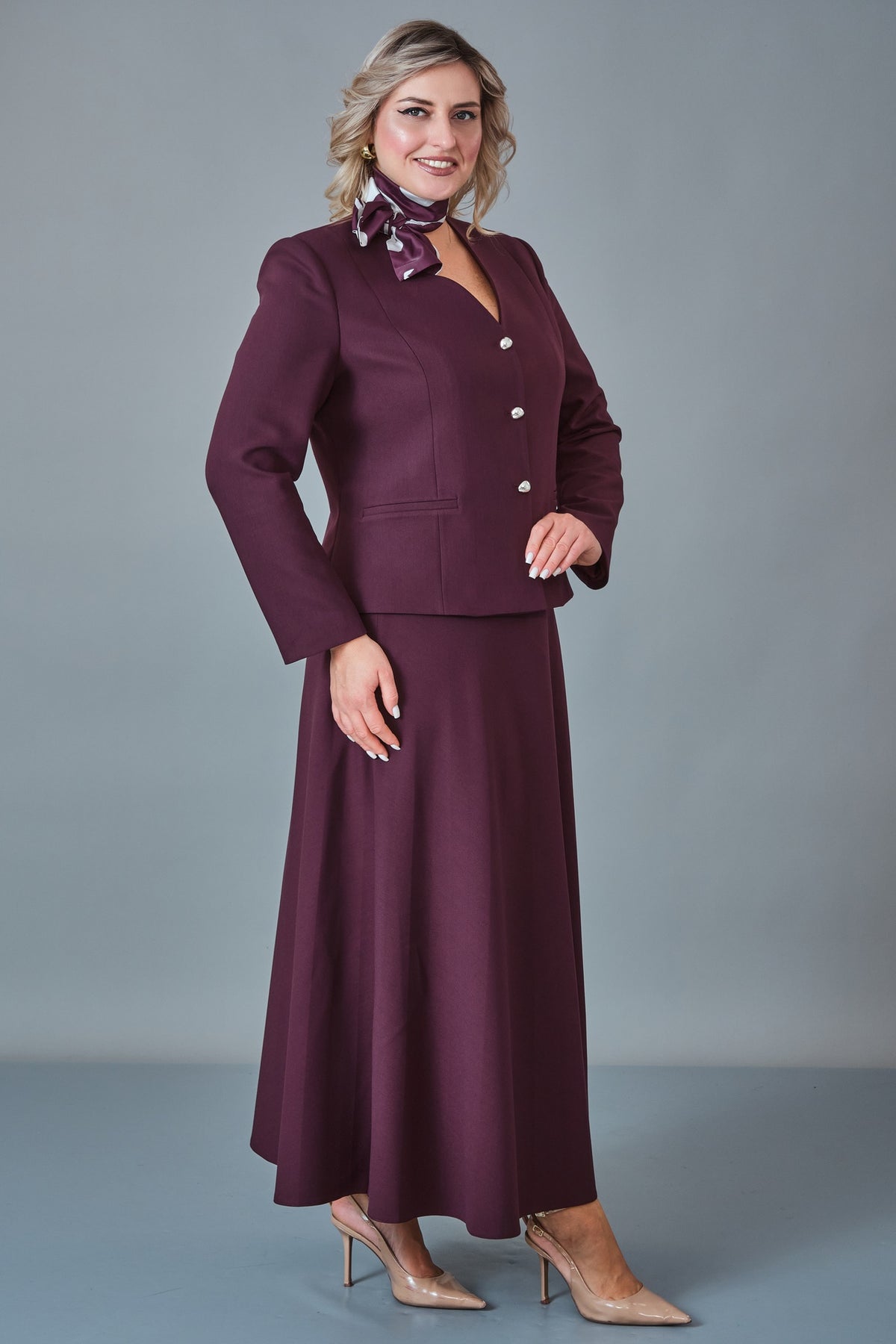 Meira - Plus Size Suit (MEI27K8645) - 8690200258510