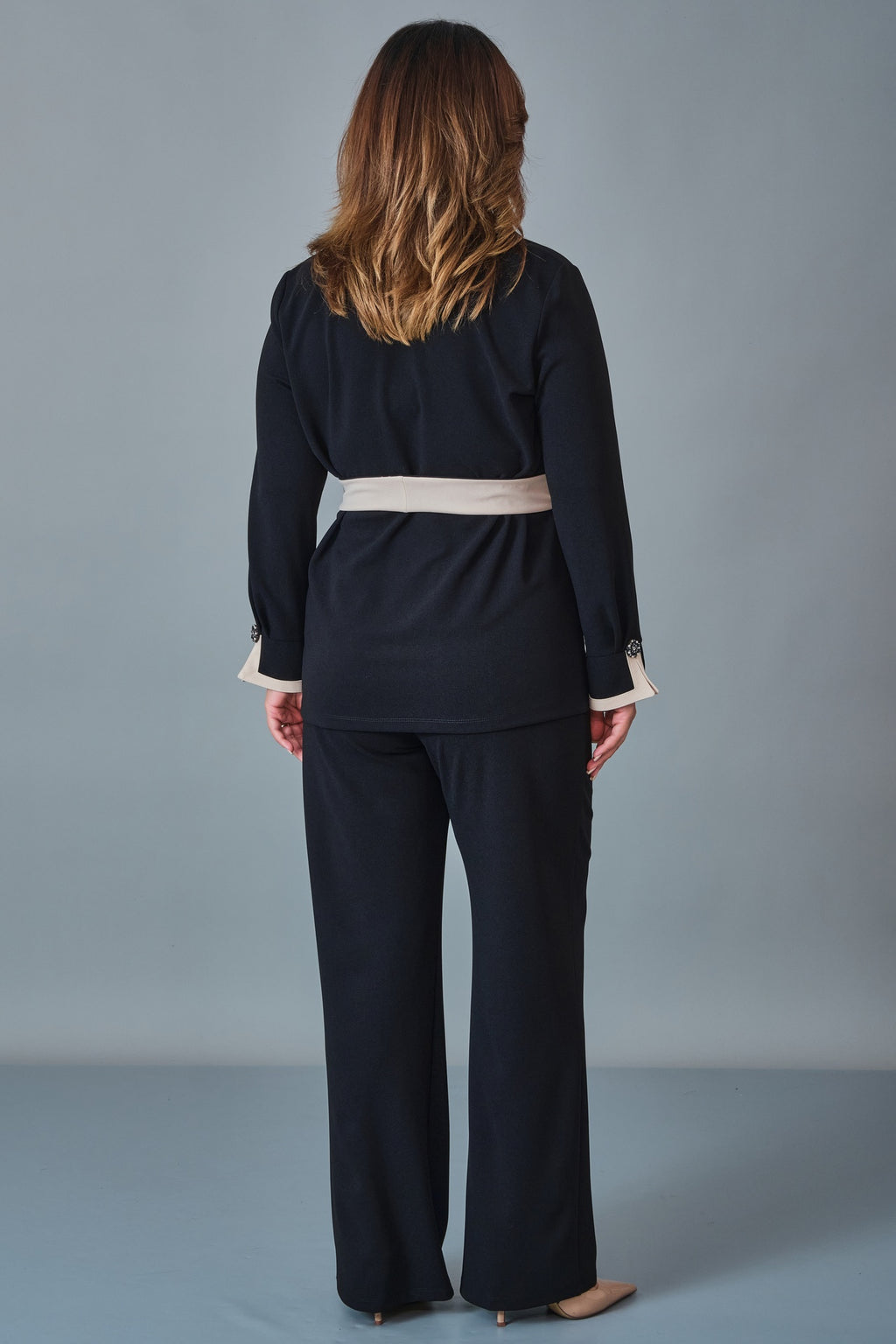 Dress Port - Plus Size Suit (DSP27K3681) - 8690200258848
