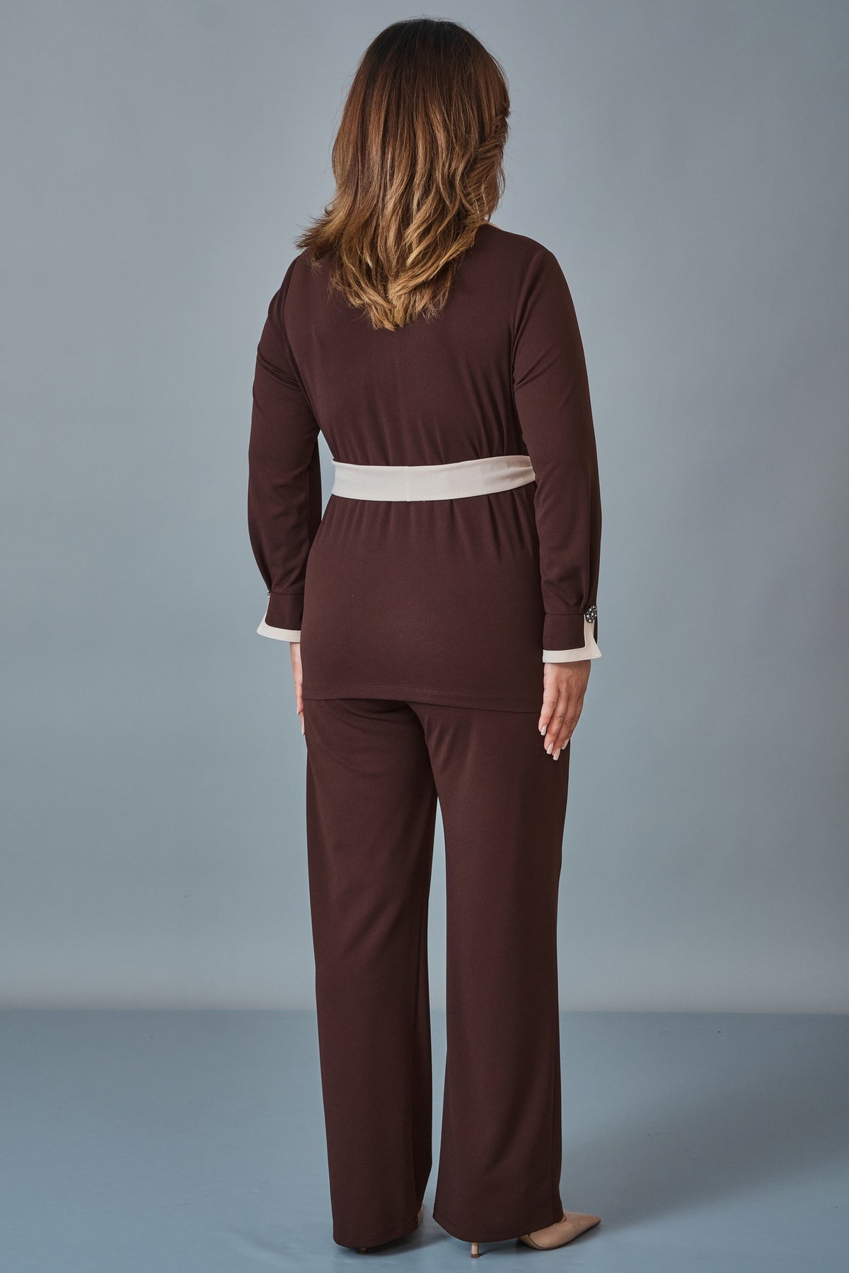 Dress Port - Plus Size Suit (DSP27K3681) - 8690200258855