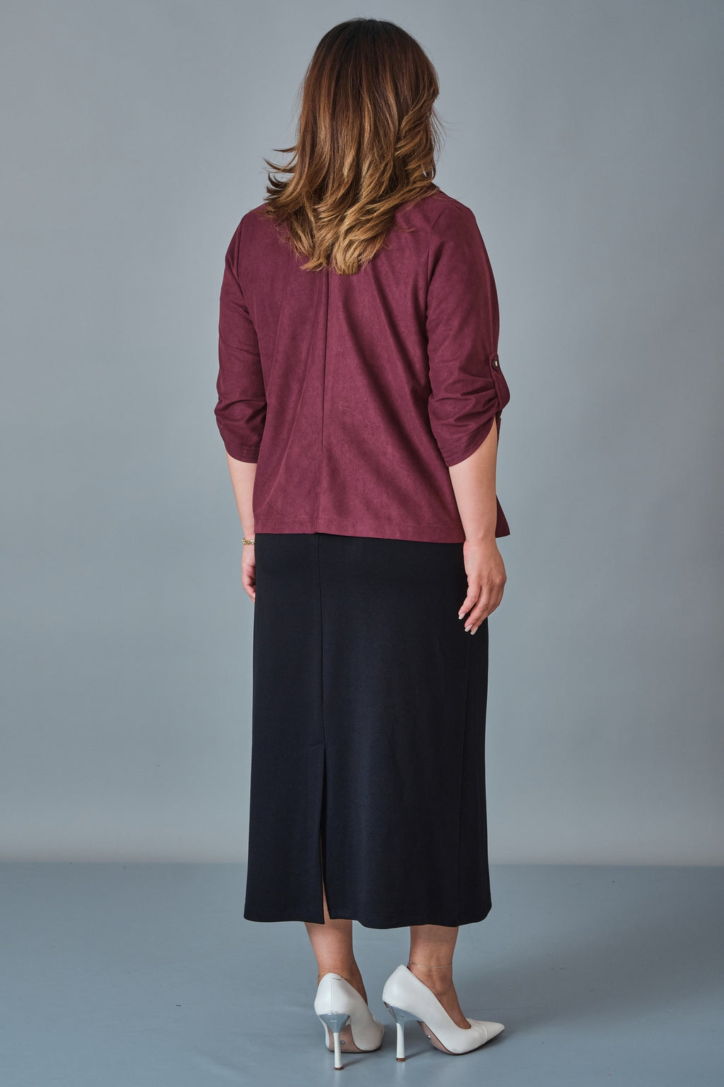 Dress Port - Plus Size Dress (DSP27K3685) - 8690200258879