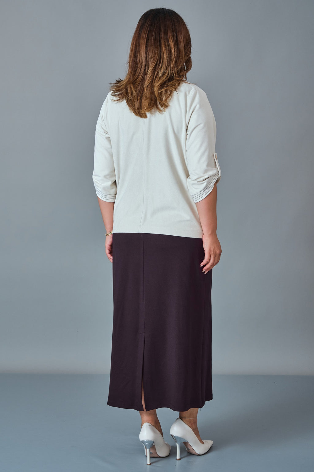 Dress Port - Plus Size Dress (DSP27K3685) - 8690200258886