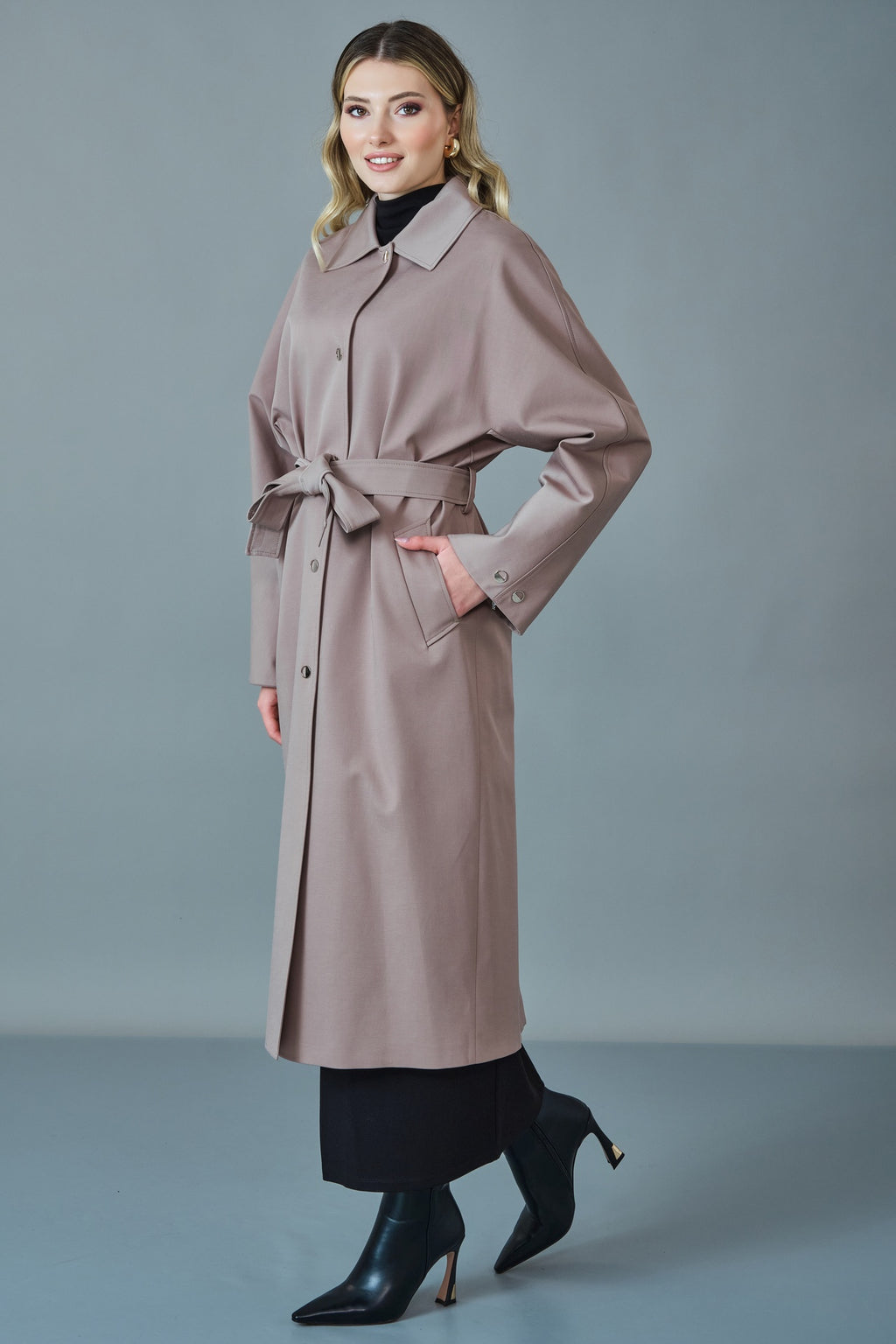 Renata - Regular Size Trench Coat (REN27KP4076)
