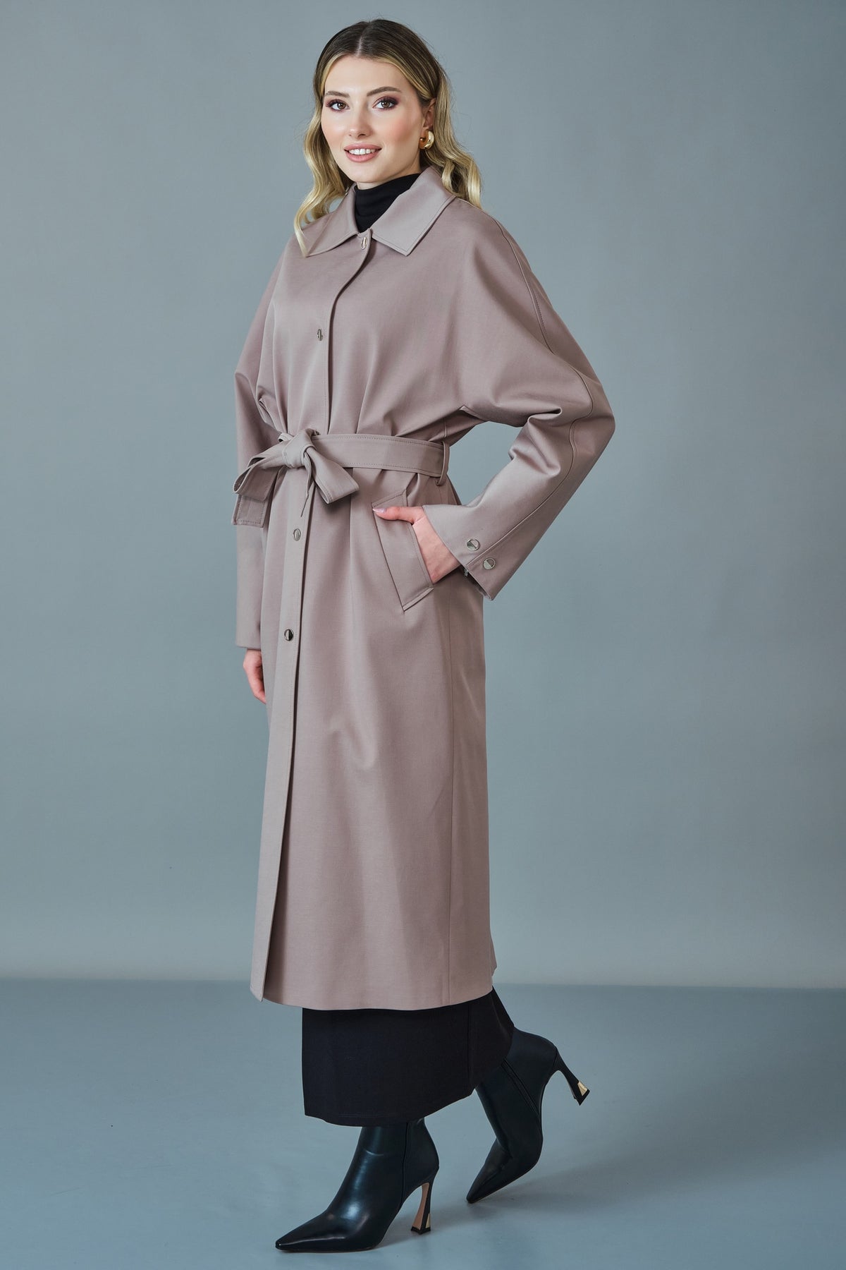 Renata - Regular Size Trench Coat (REN27KP4076)
