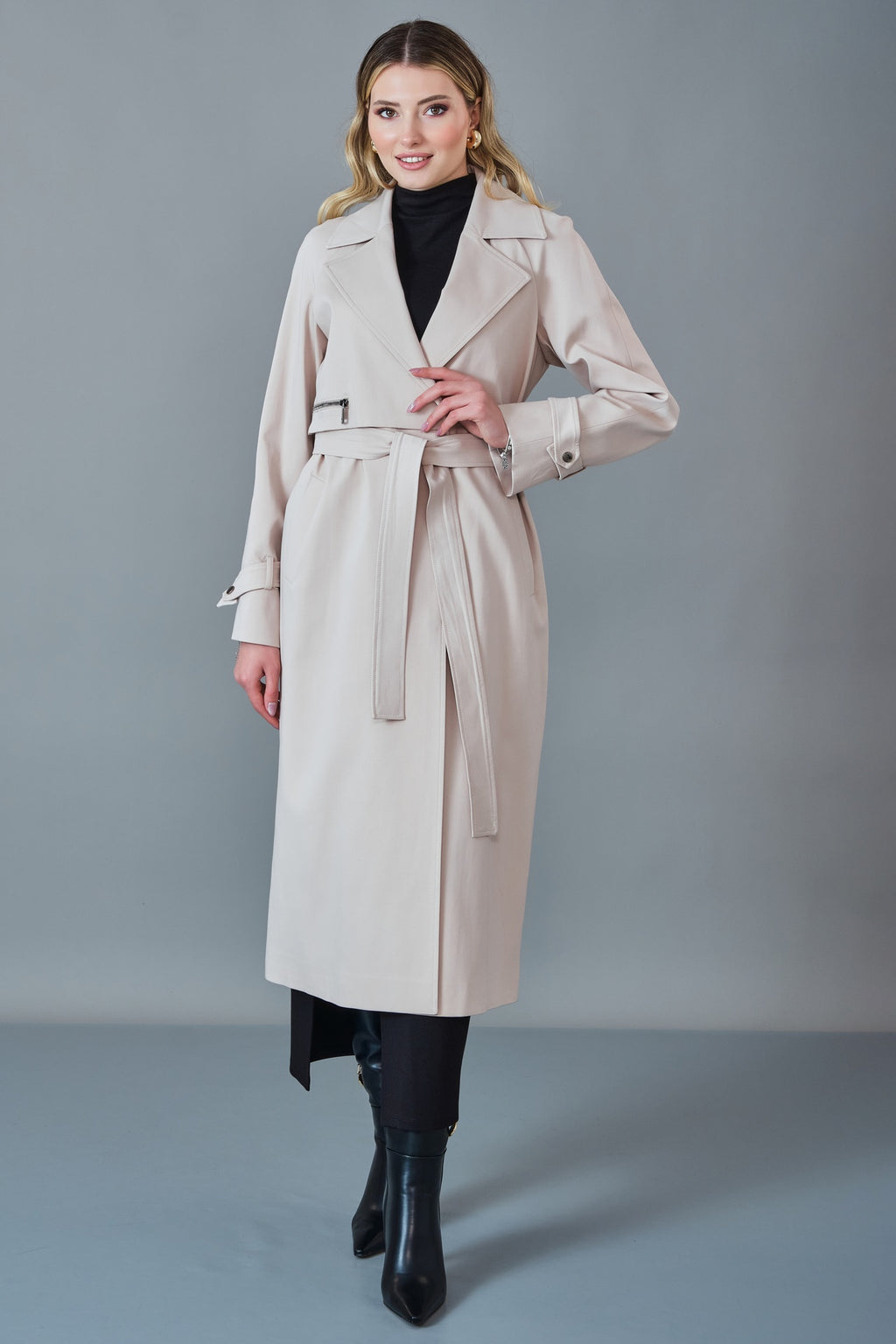 Renata - Regular Size Trench Coat (REN27KP3422)