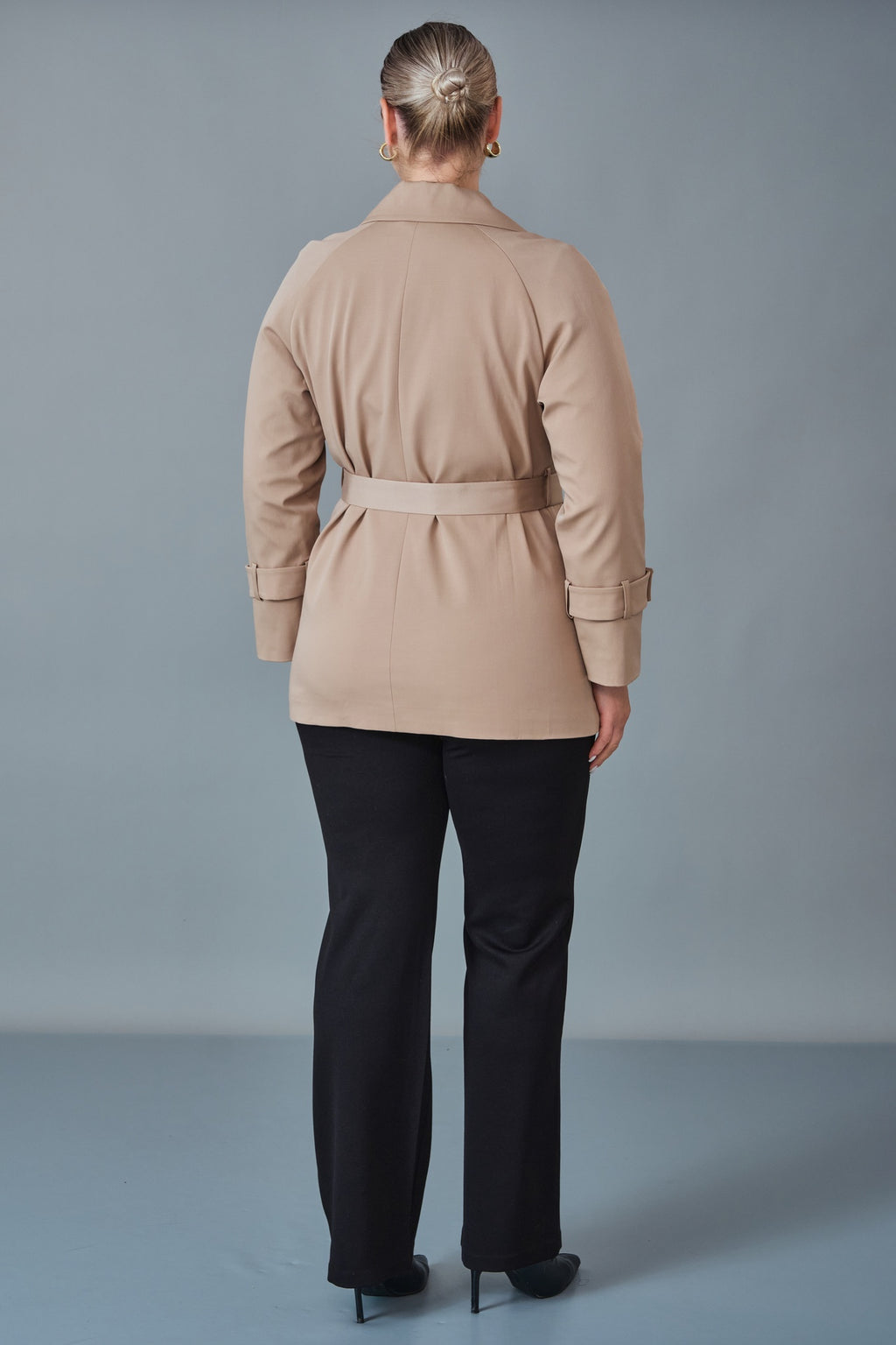 Vivaldi - Plus Size Trench Coat (VVL27K4625)