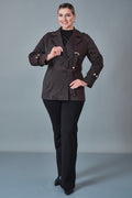 Vivaldi - Plus Size Trench Coat (VVL27K4625)