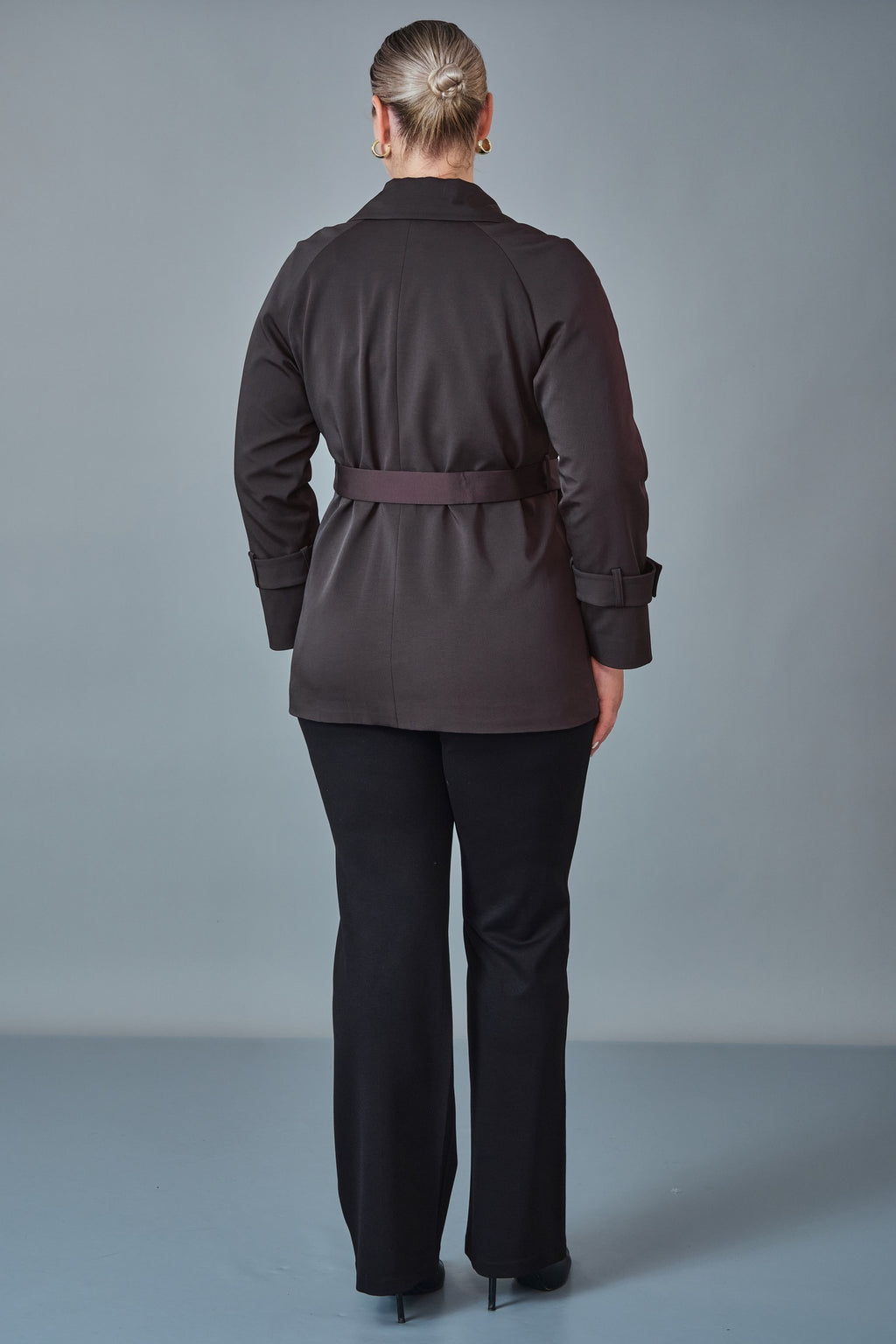 Vivaldi - Plus Size Trench Coat (VVL27K4625)