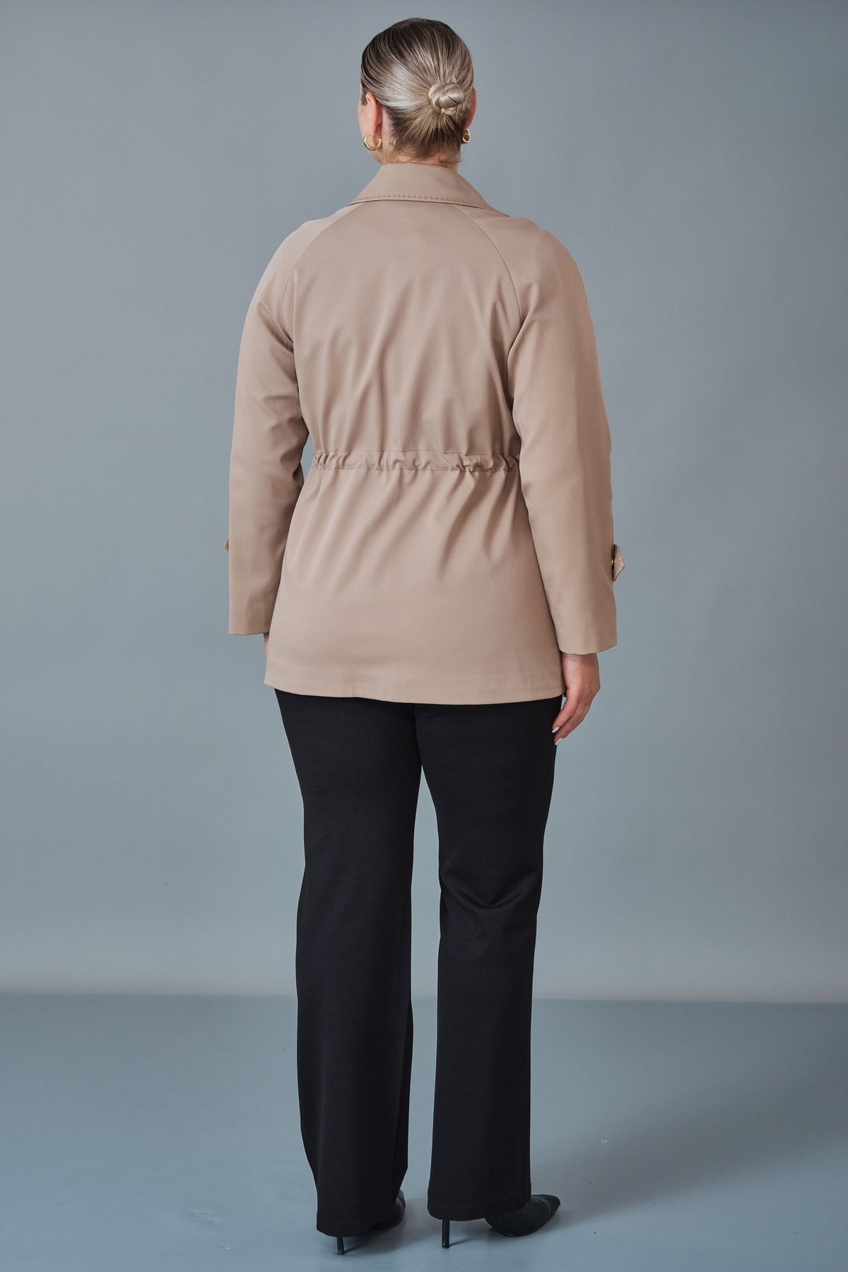 Vivaldi - Plus Size Trench Coat (VVL27K4427)