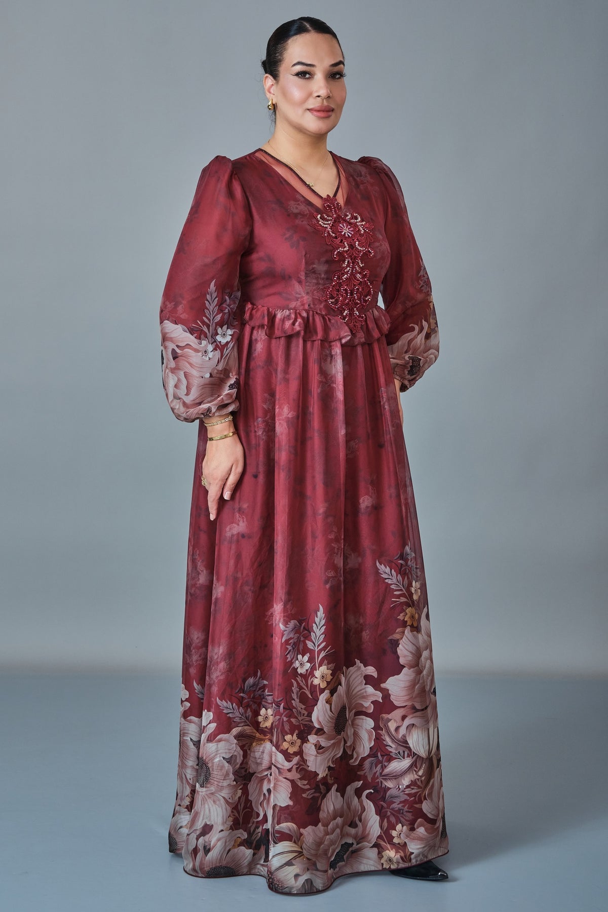 Quizas - Plus Size Dress (QUZ27K1587)