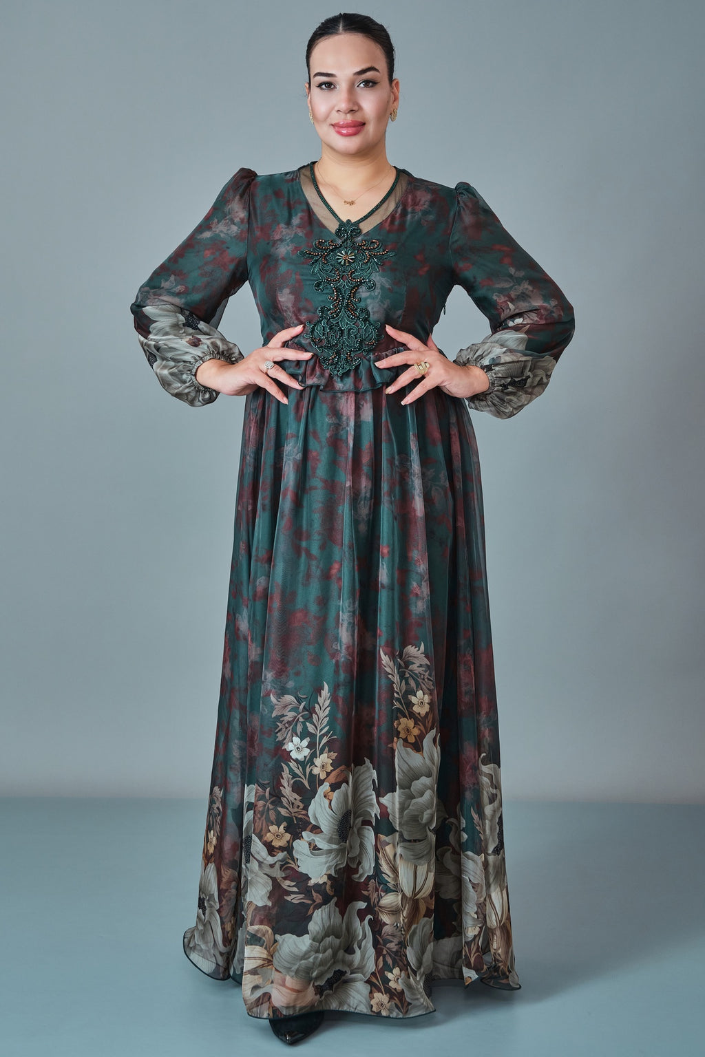 Quizas - Plus Size Dress (QUZ27K1587)
