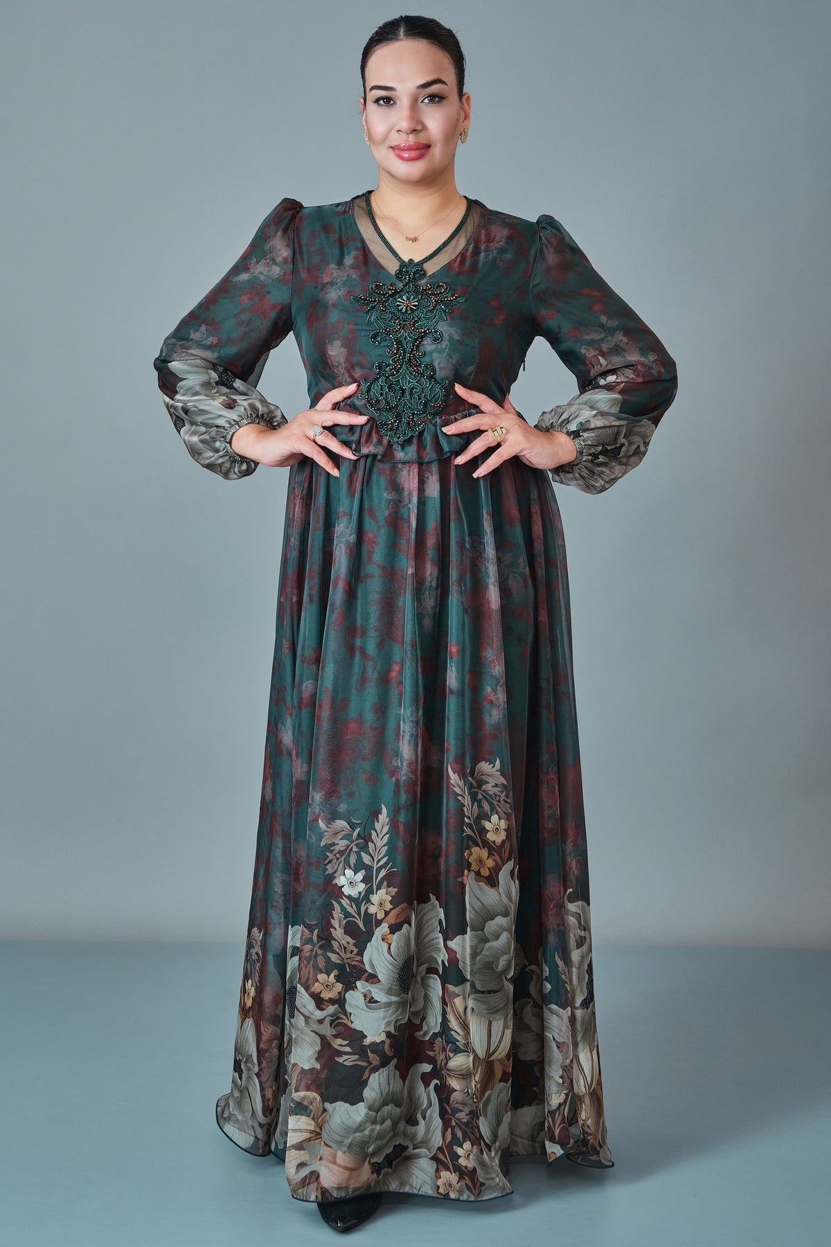 Quizas - Plus Size Dress (QUZ27K1587)