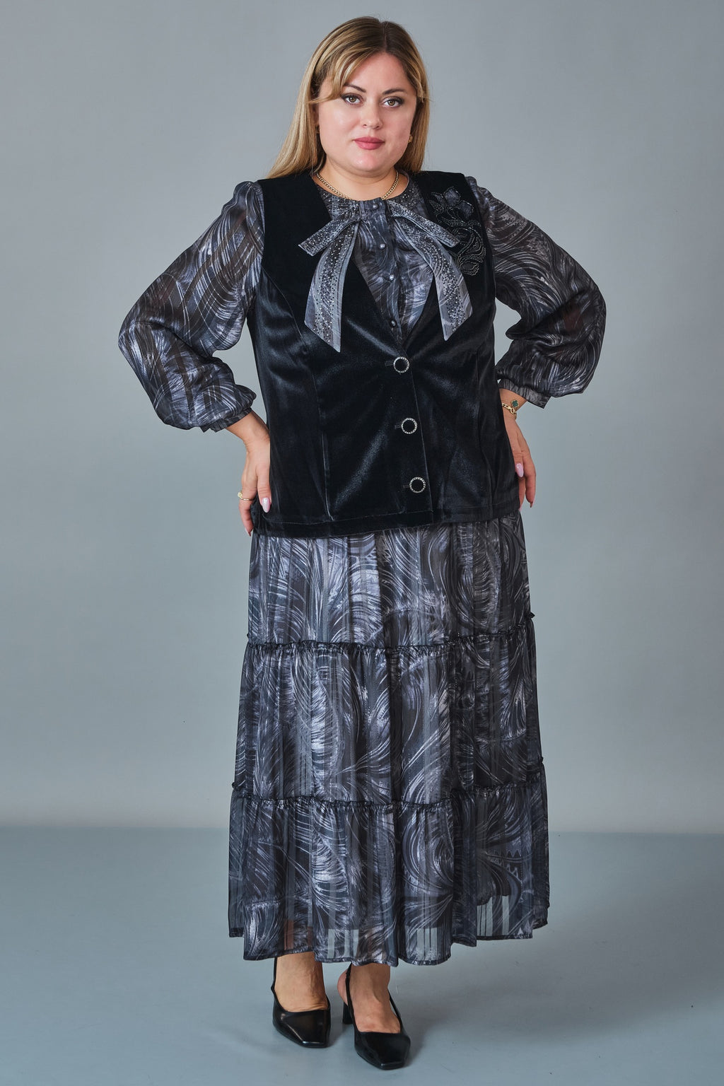 Gumanize - Plus Size Dress (GMZ2026-87-7916)