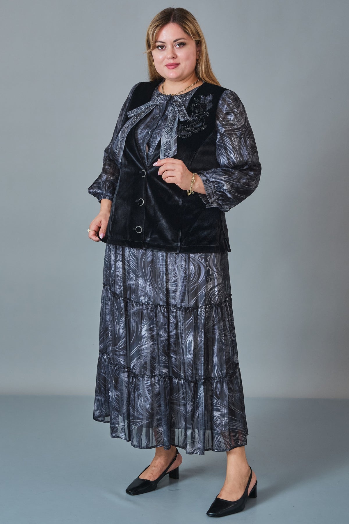 Gumanize - Plus Size Dress (GMZ2026-87-7916)