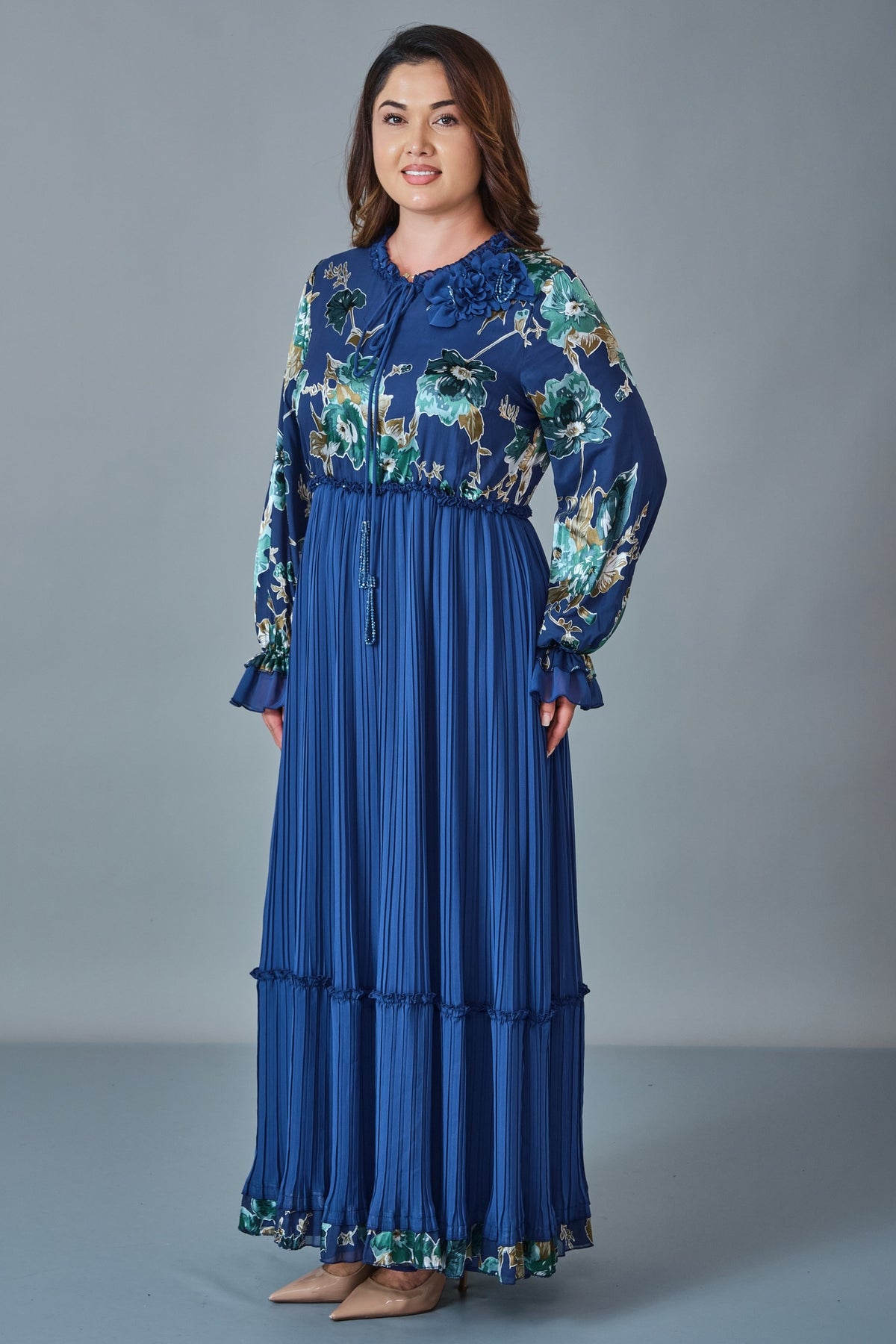 Ksas - Plus Size Dress (KSS27K32430)