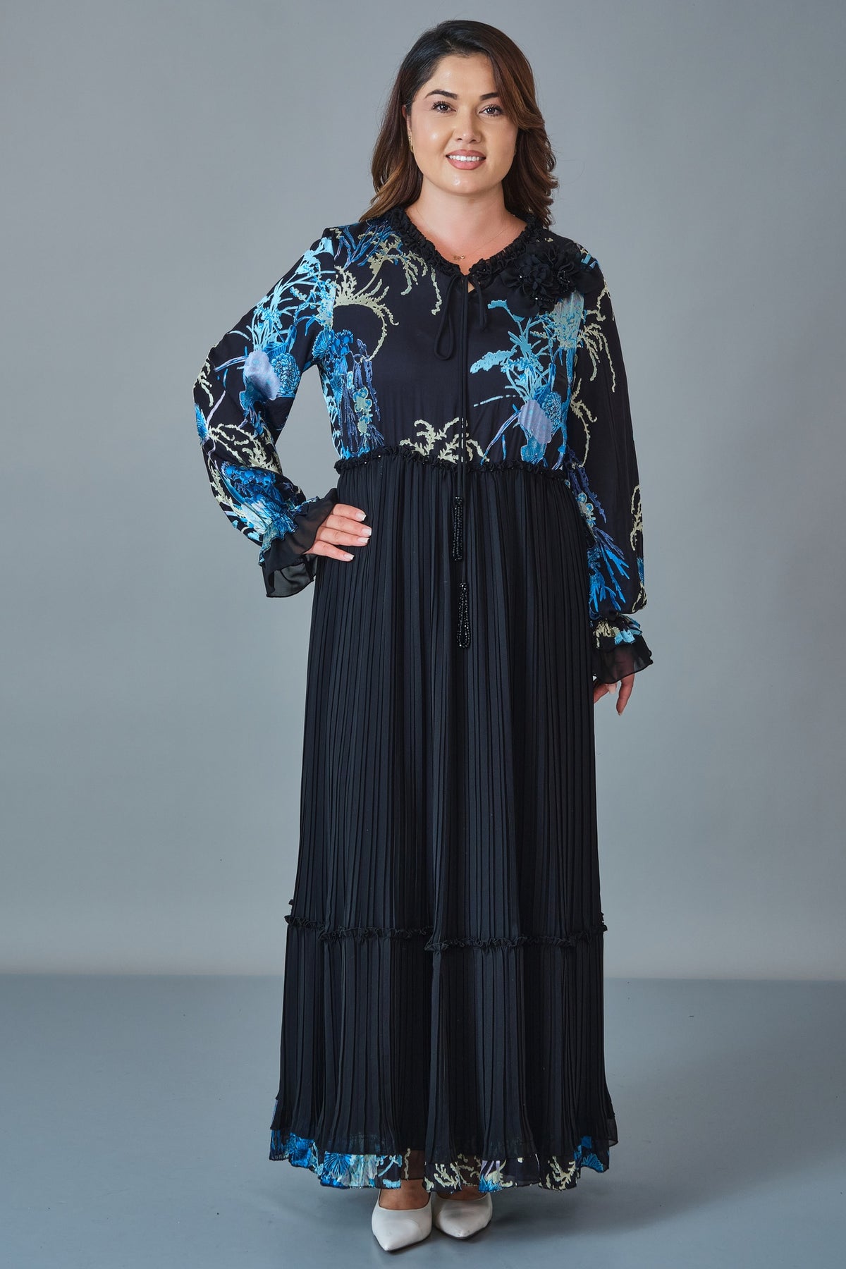 Ksas - Plus Size Dress (KSS27K32430)