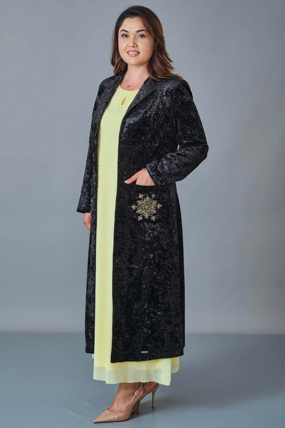Ksas - Plus Size Cardigan (KSS27K4206)