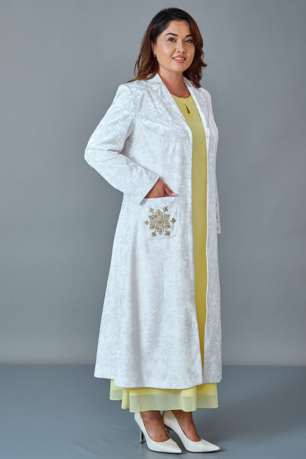 Ksas - Plus Size Cardigan (KSS27K4206)