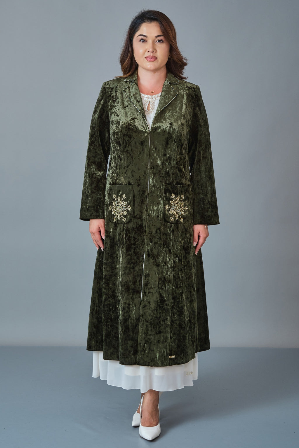 Ksas - Plus Size Cardigan (KSS27K4206)